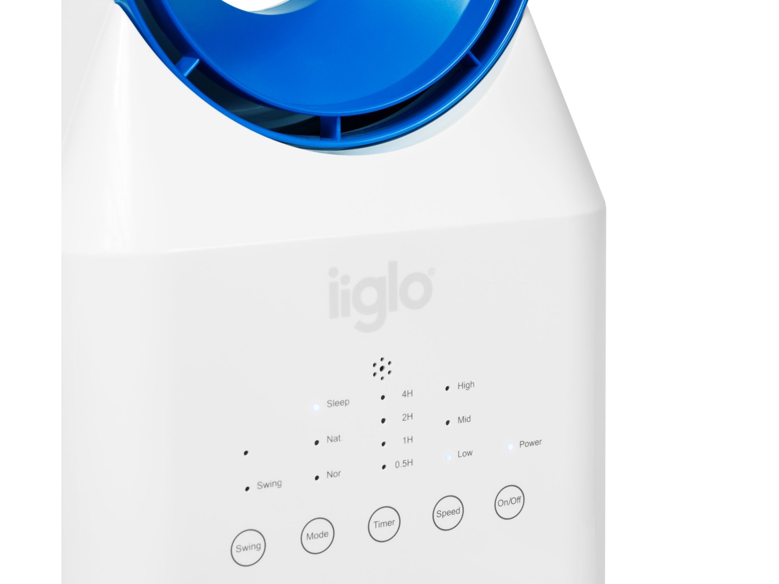 Iiglo Bladeless/Air Duct Fan Fläktar och varmluftsugnar