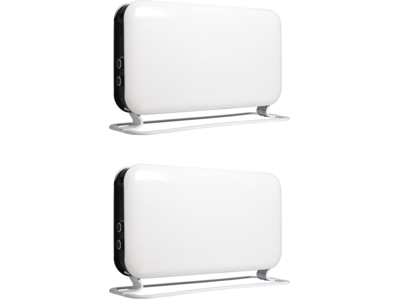 Mill Instant golvelement 2000W Mec (vit) 2-pack Fristående element