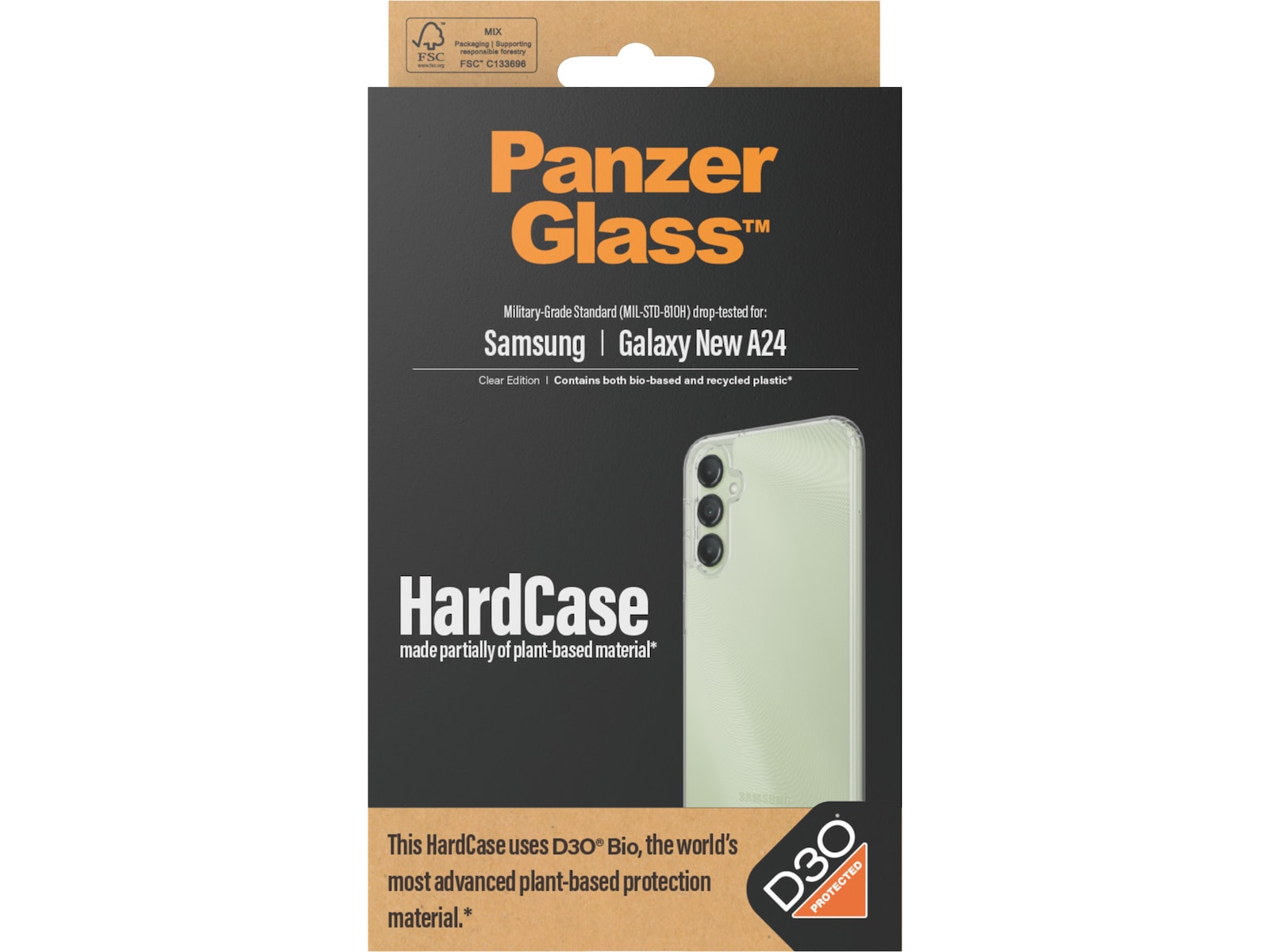 PanzerGlass Galaxy A25 5G D3O HardCase skal (transparent) Mobilskal