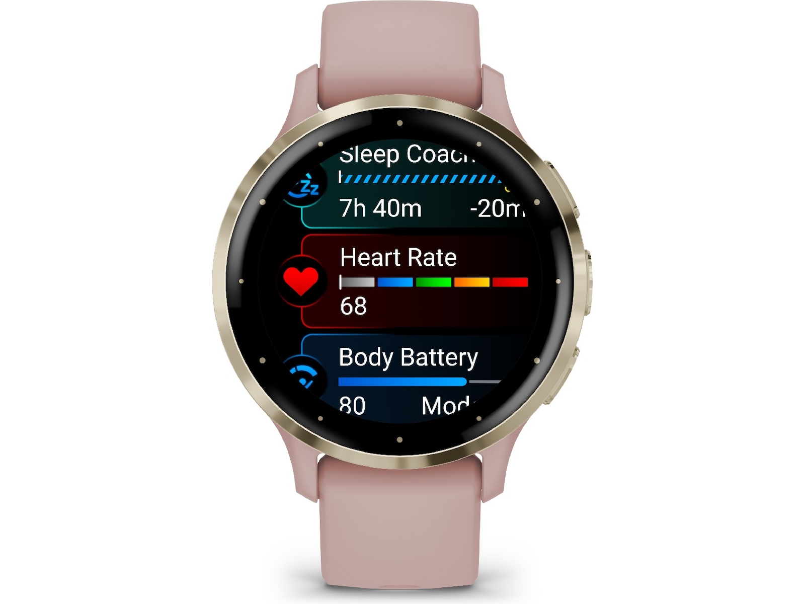Garmin Venu 3S 41mm GPS (dust rose/soft gold) -B-Grade Demo watches