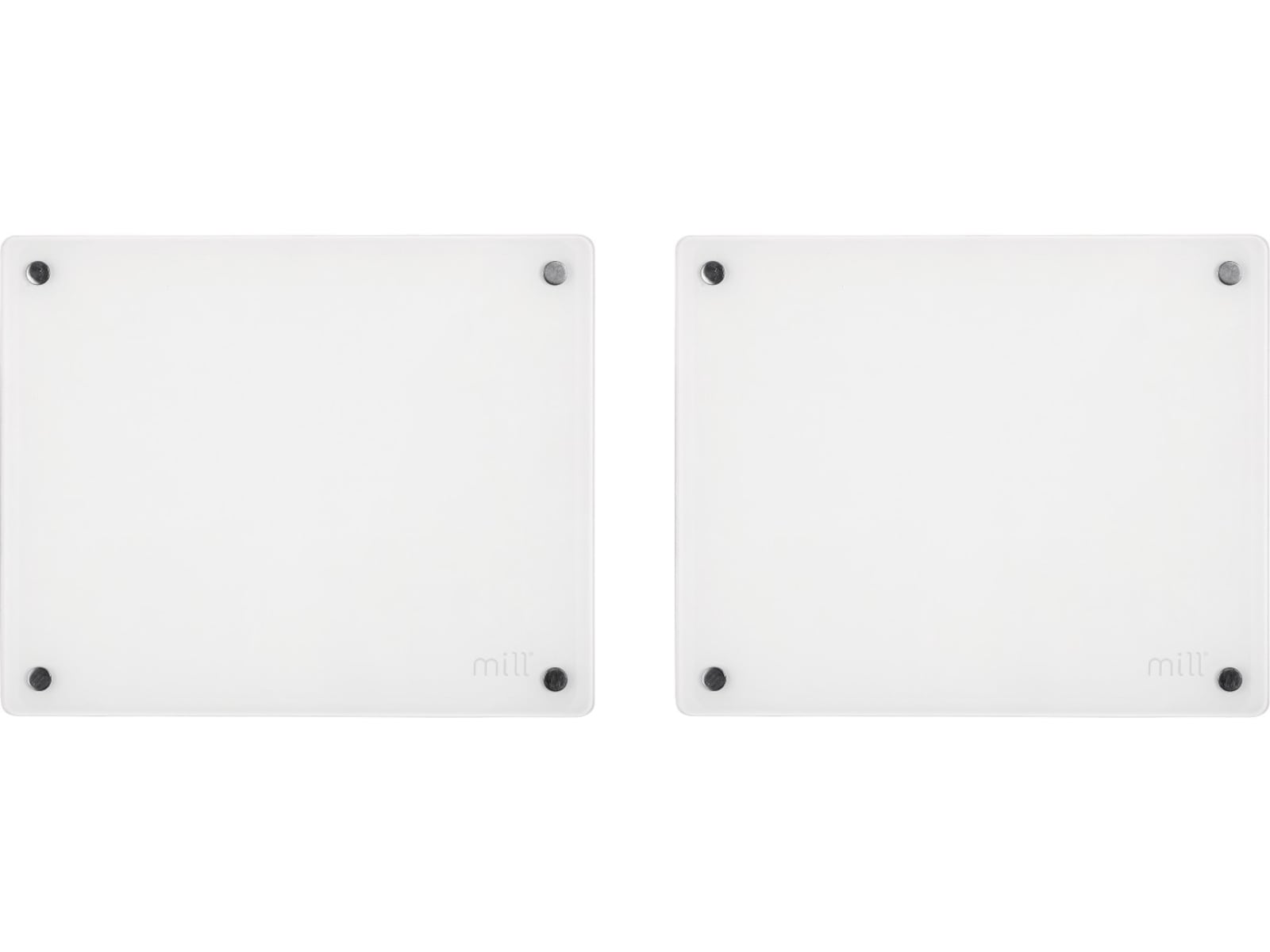 Mill Glass MB250 Panelelement 250W (vit) 2-pack Panelelement