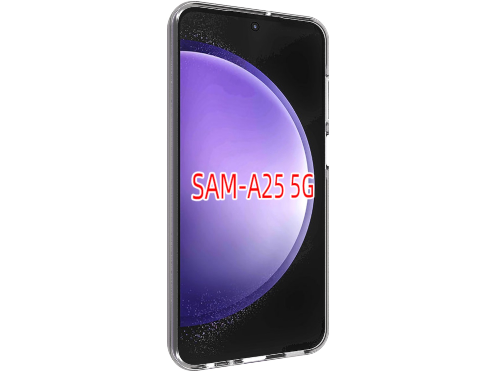 iiglo Samsung Galaxy A25 Silikonskal (transparent) Mobilskal