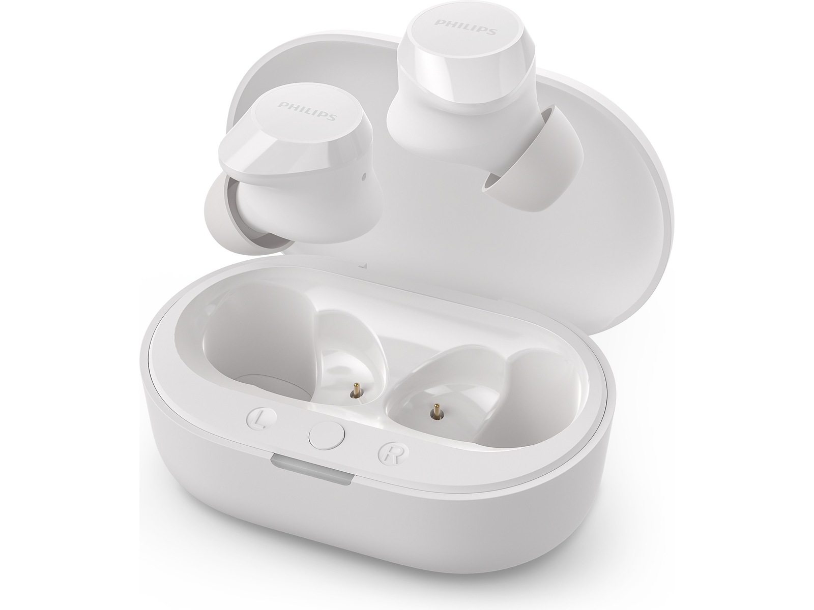 Philips TAT1209WT/00 TWS Trådlös hörlurar, In-Ear (vit) In-ear hörlurar