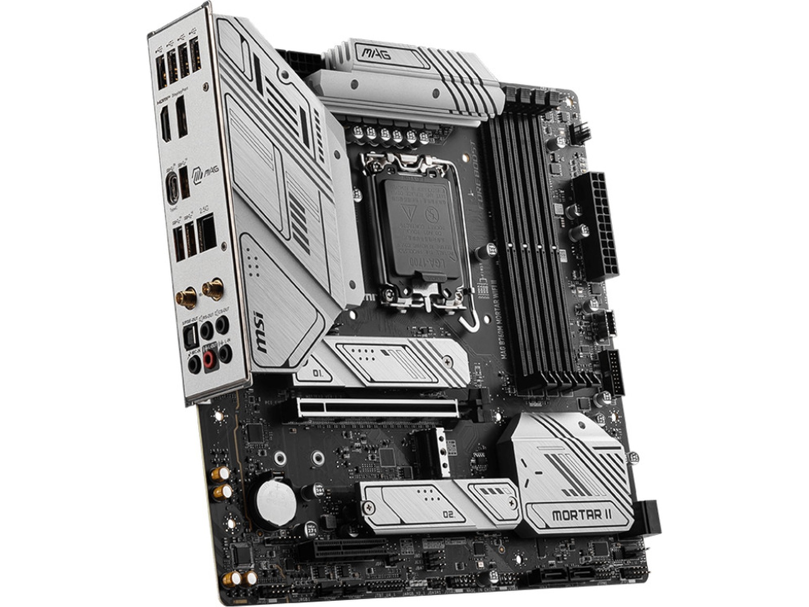 MAG B760M MORTAR WIFI II Moderkort Intel Socket