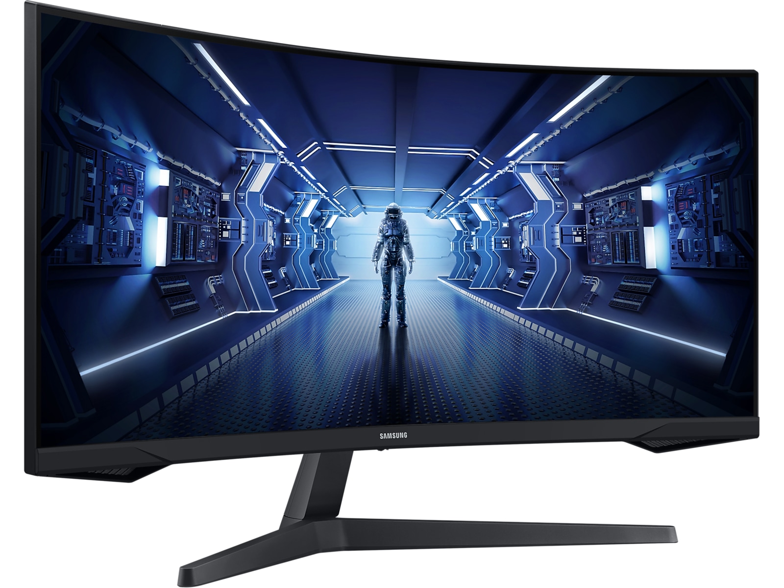 Samsung 34" Odyssey G5 curved gamingskärm C34G55 Bildskärmar