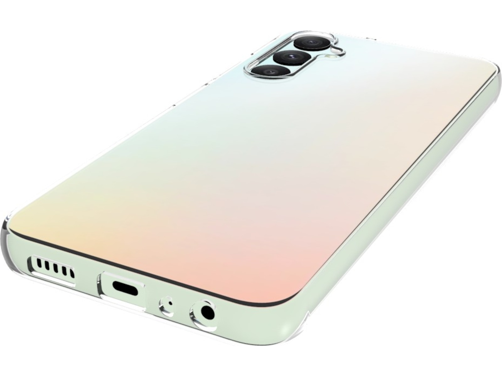 iiglo Galaxy A05S Silikonskydd (transparent) Mobilskal