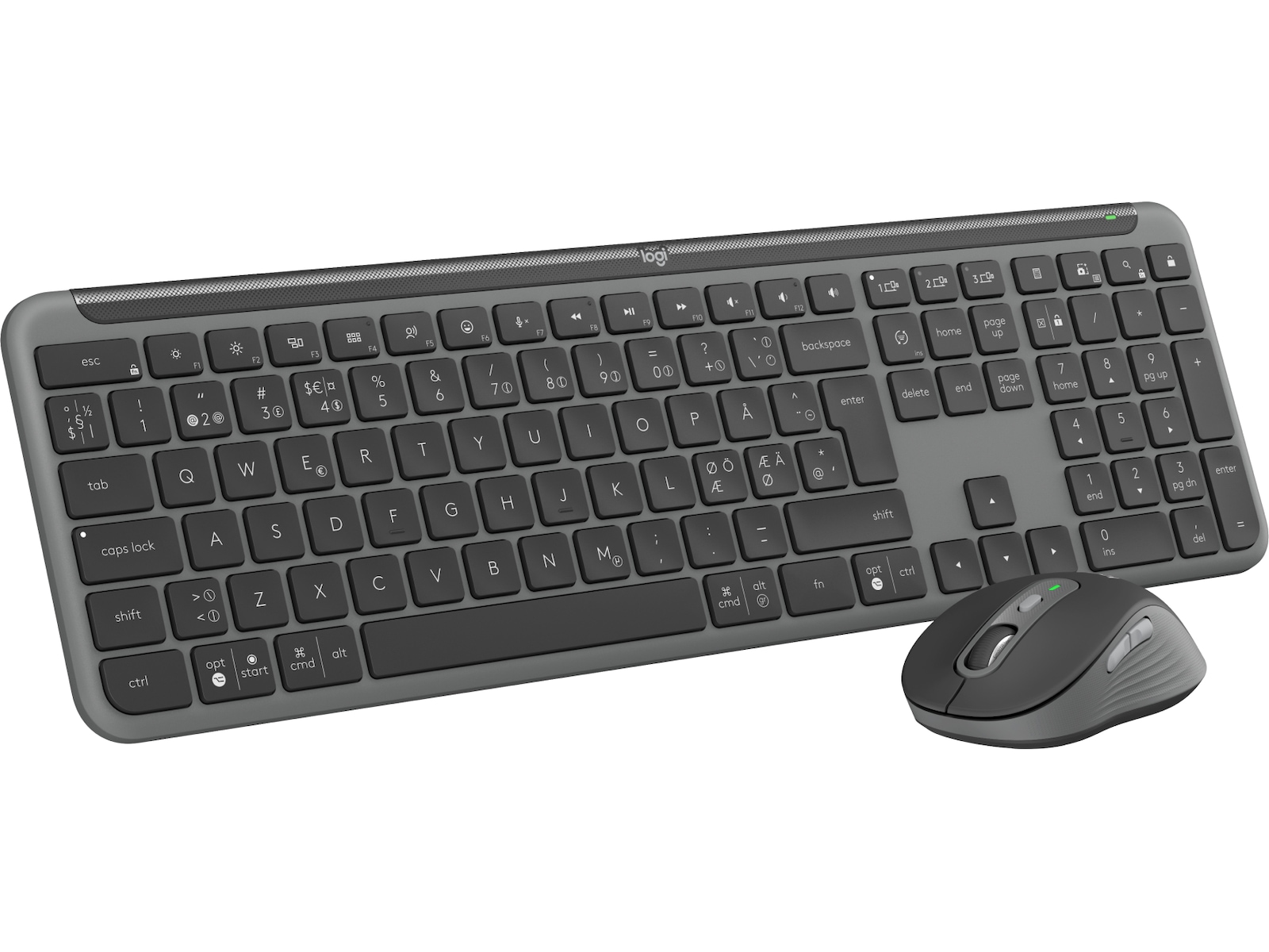 Logitech Signature Slim Combo MK950 (graphite) Mus & tangentbord -combo-paket