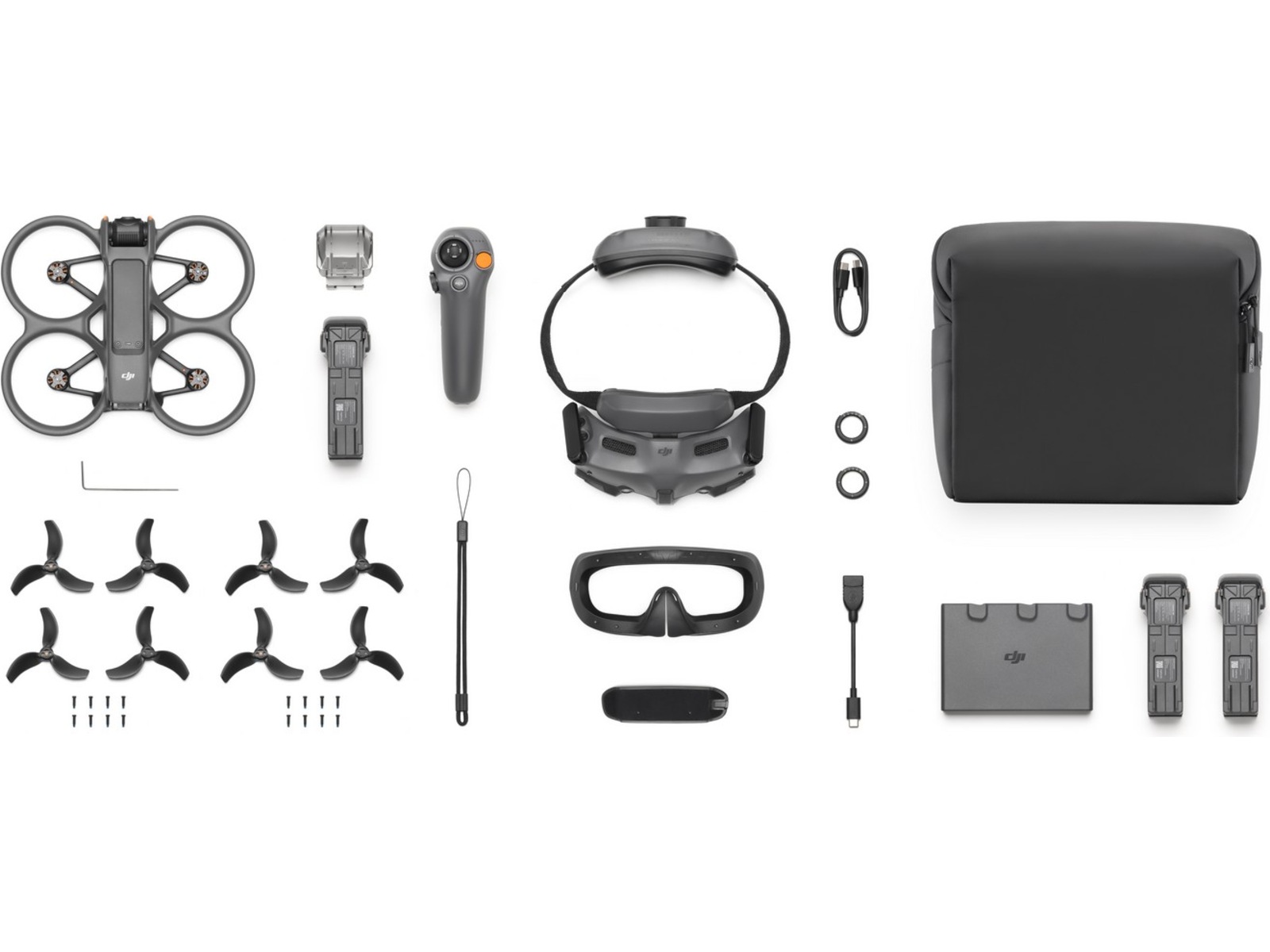 DJI Avata 2 Fly More Combo (Three Batteries) Drönare