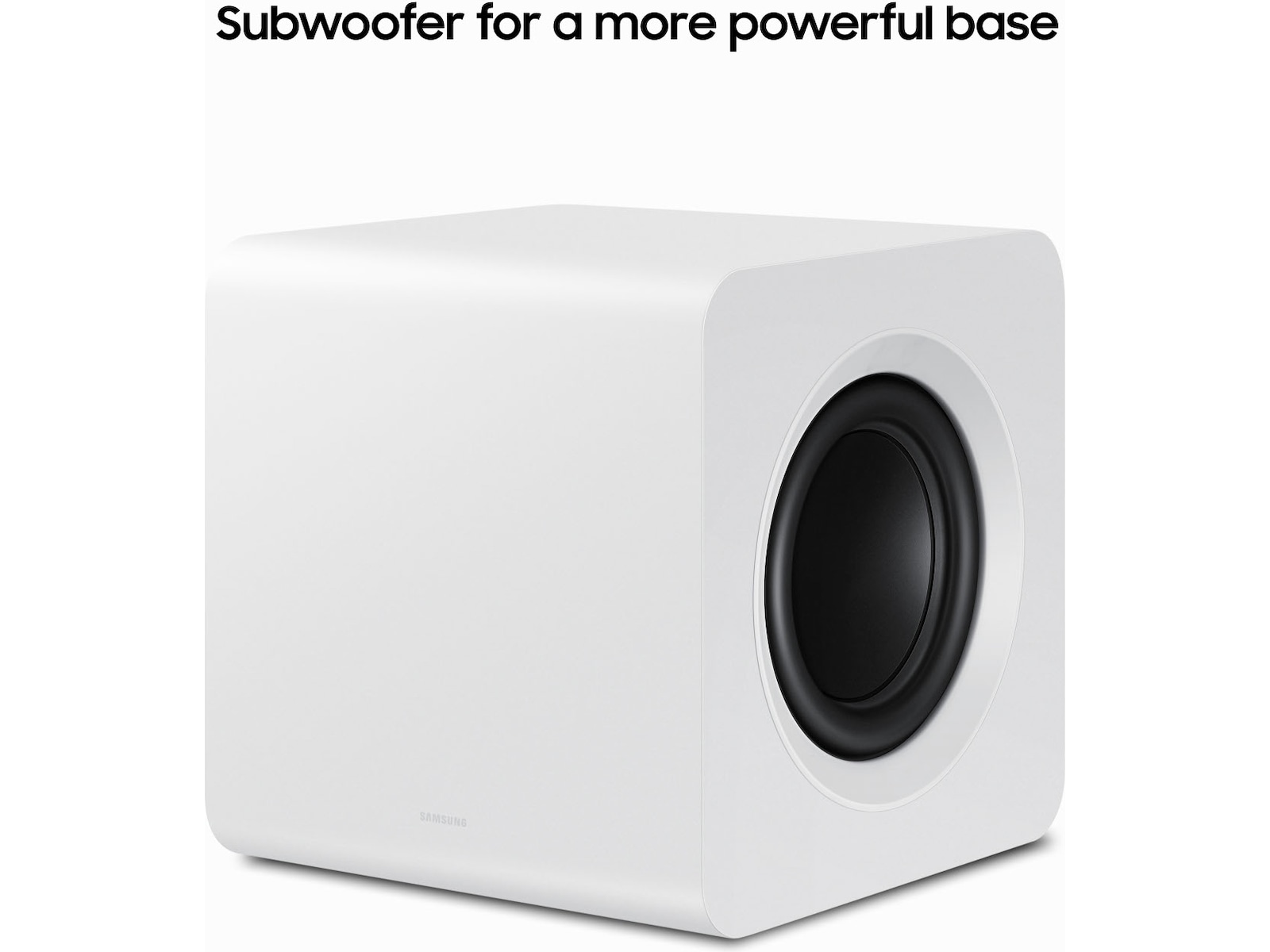 Samsung HW-S811D soundbar med subwoofer (vit) Soundbars