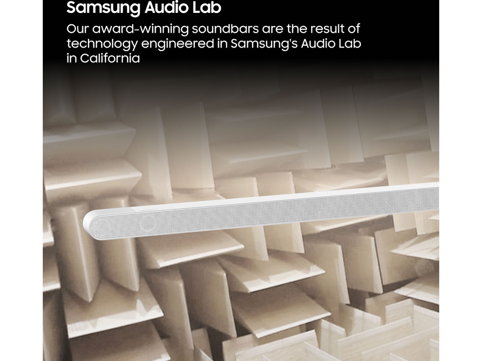 Samsung HW-S811D soundbar med subwoofer (vit) Soundbars