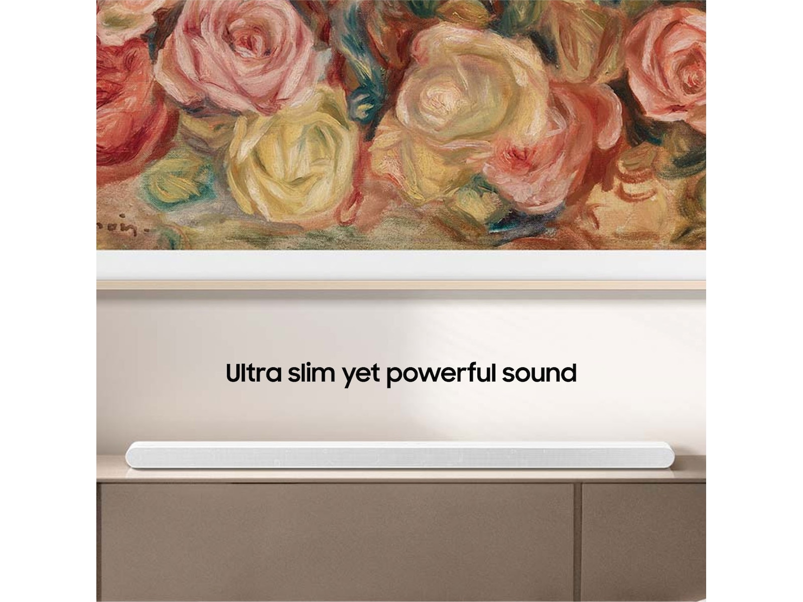 Samsung HW-S711D soundbar med subwoofer (vit) Soundbars