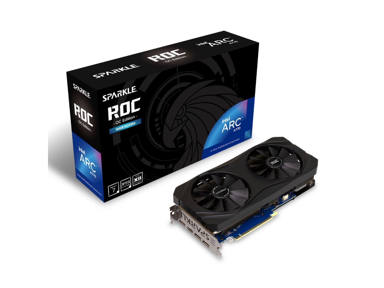 Sparkle Intel Arc A770 ROC OC Grafikkort