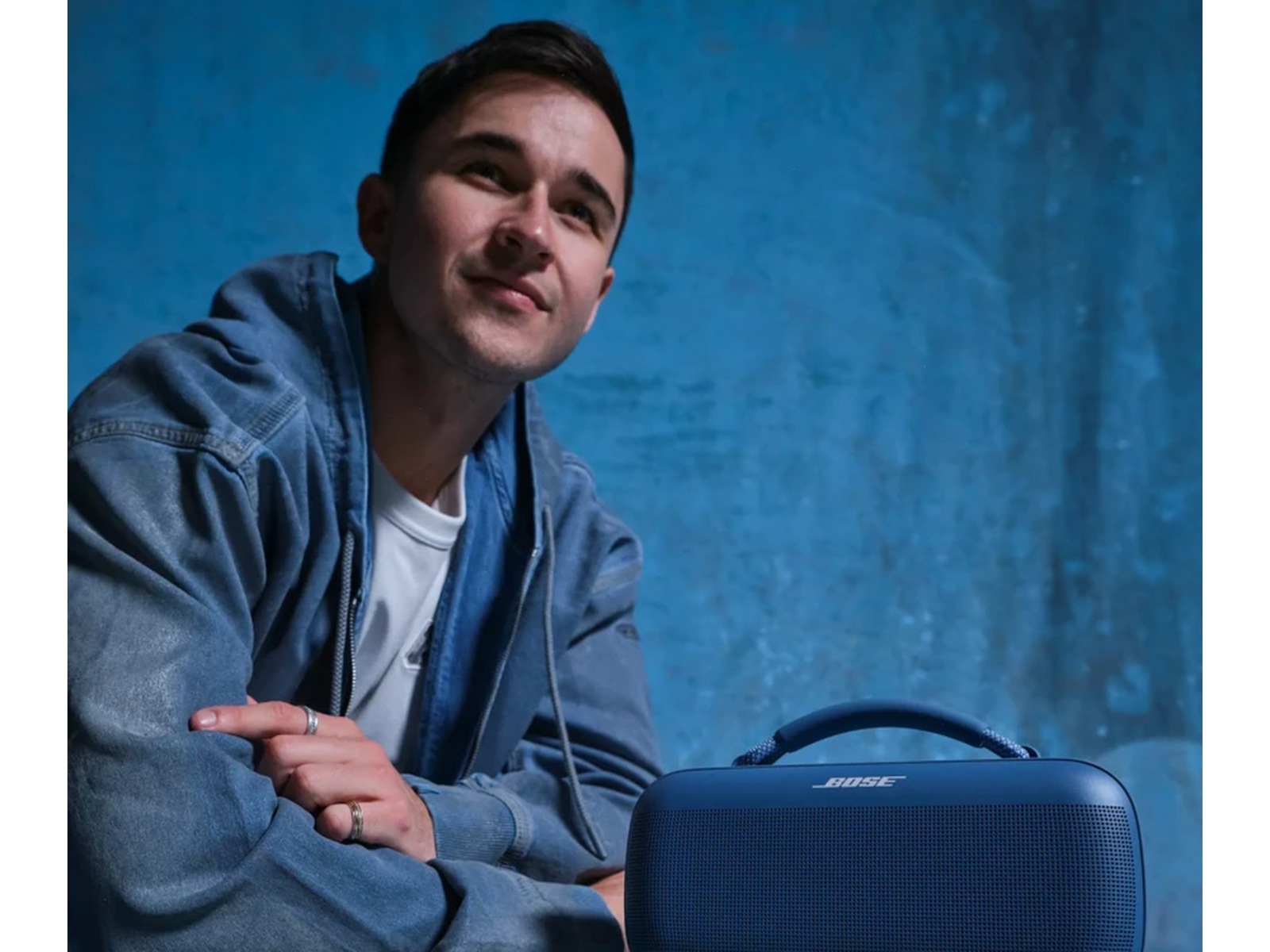 Bose SoundLink Max bärbar högtalare (blå) Trådlös / Bluetooth högtalare