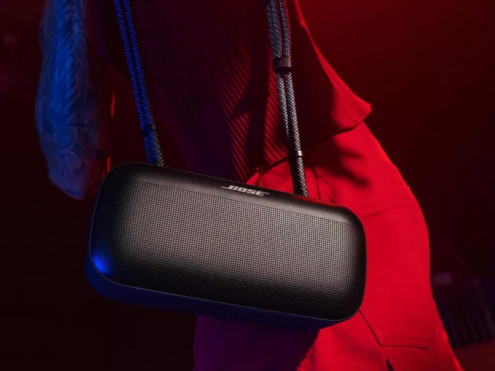 Bose SoundLink Max bärrem (Svart) Väggfäste & tillbehör ljud