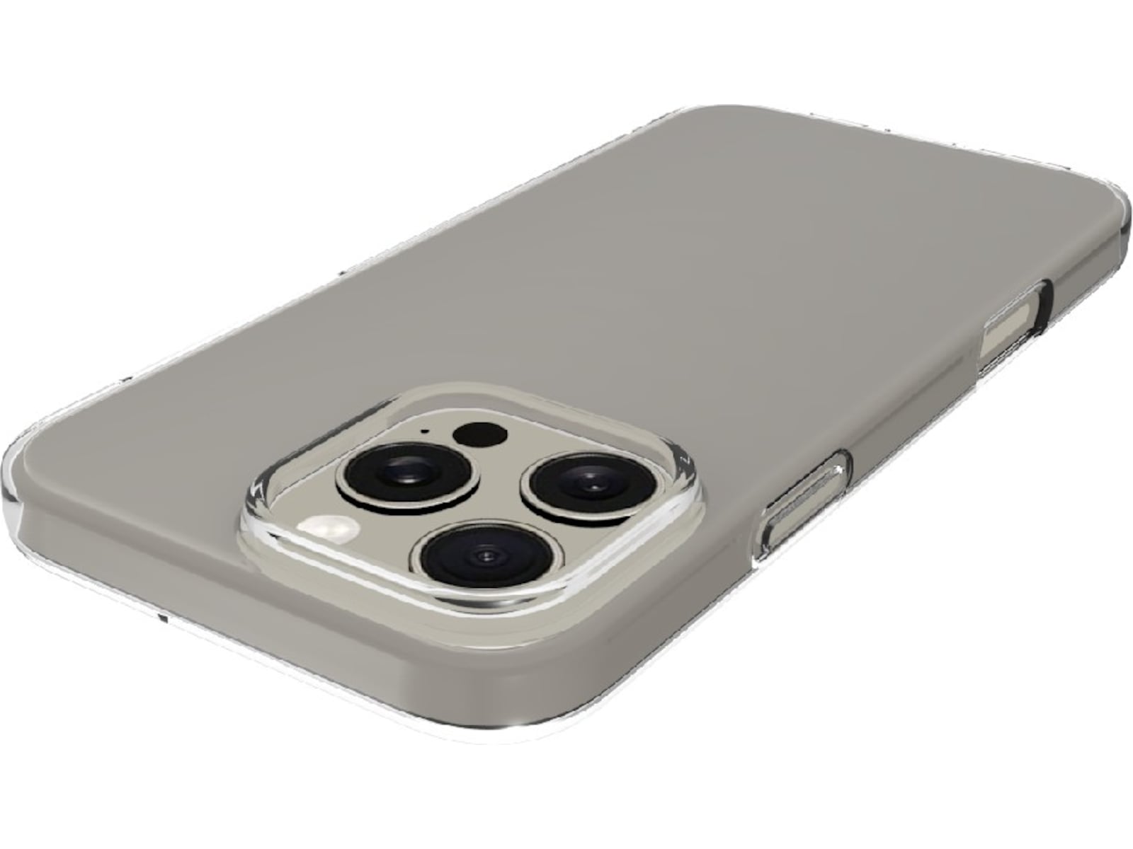 iiglo iPhone 16 Pro Max Silikonskal (transparent) Mobilskal