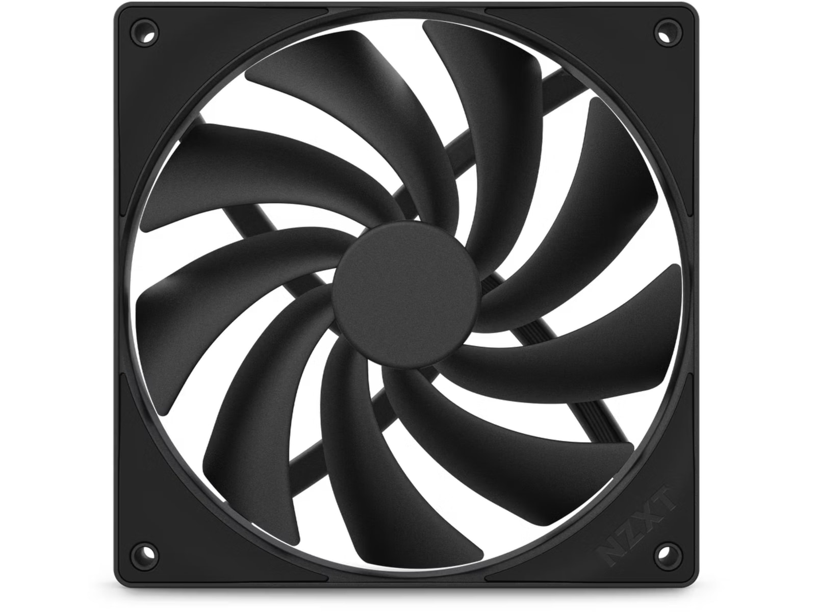 NZXT F140Q Quiet Airflow Fläkt (svart) Fläkt