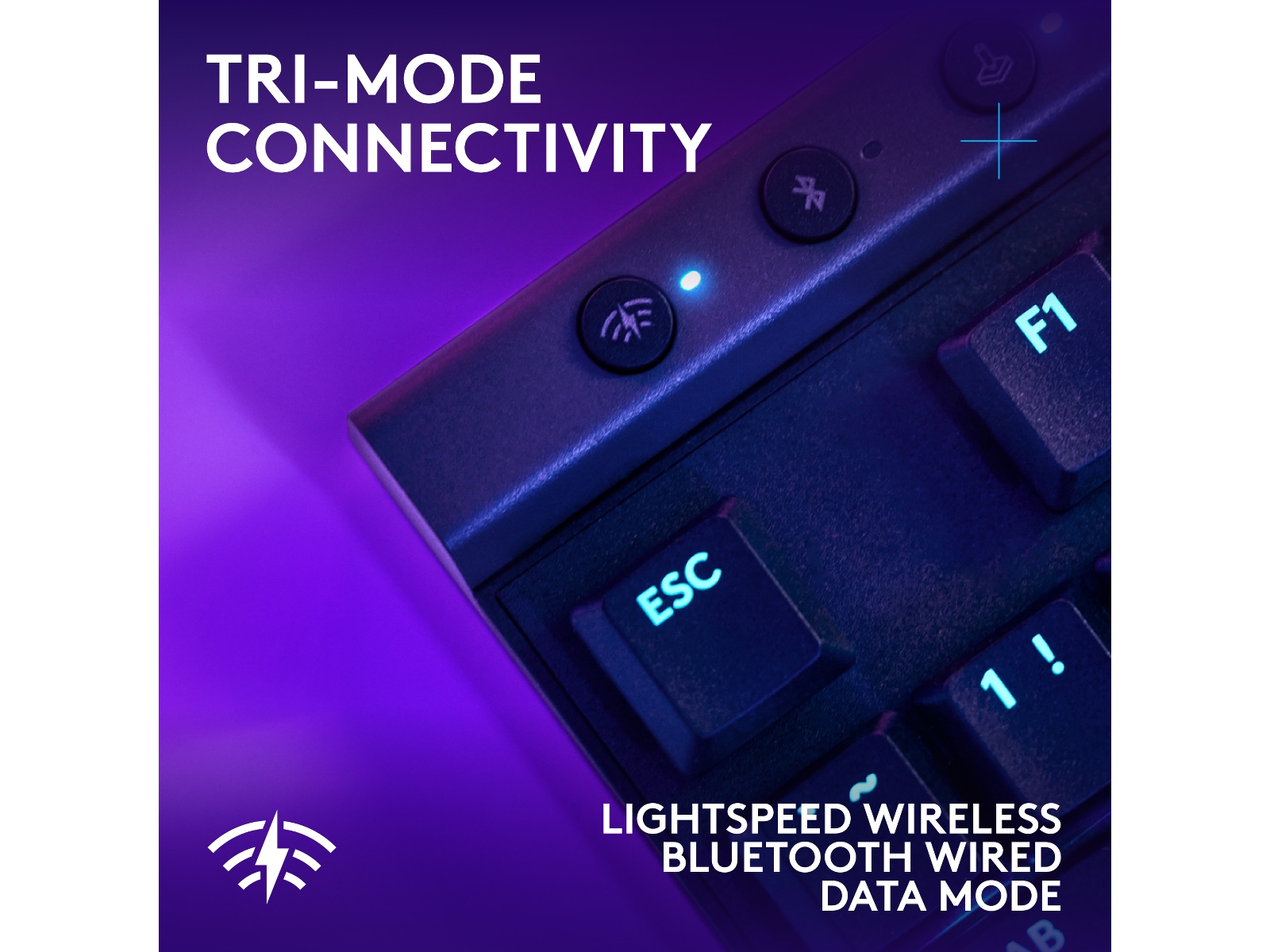 Logitech G G515 Lightspeed Gamingtangentbord (svart) Gamingtangentbord