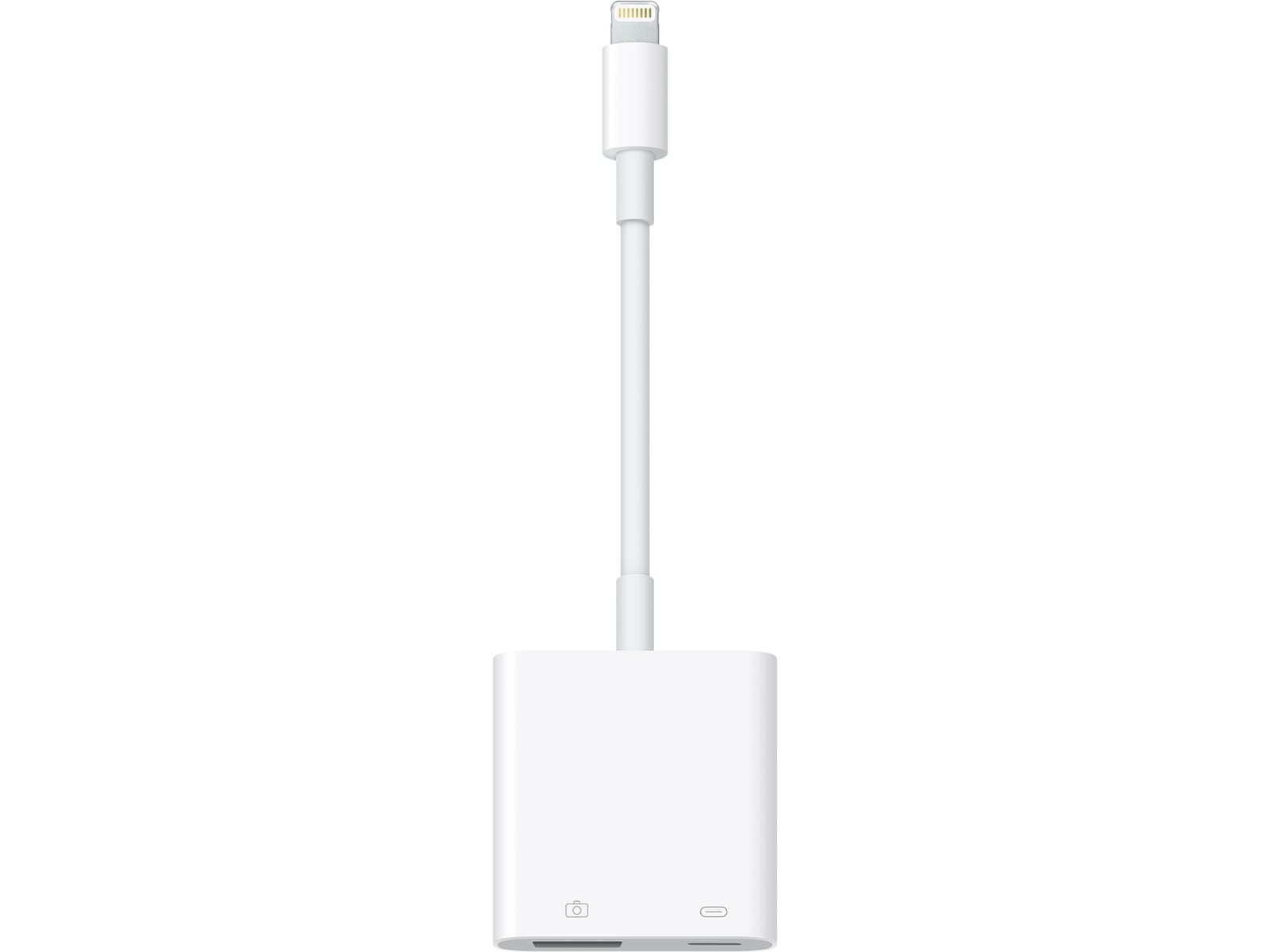Apple Lightning till USB3-kameraadapter (vit) Adaptrar och kablage