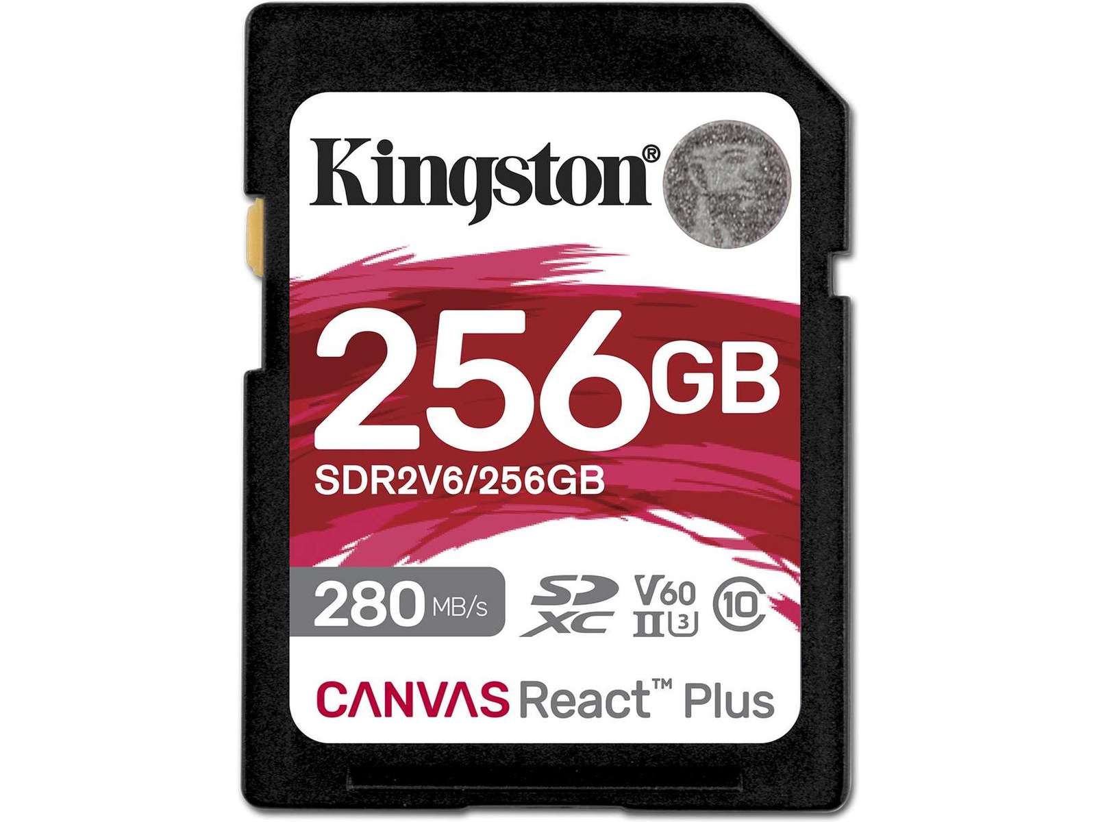 Kingston Canvas React Plus V60 256GB Minneskort