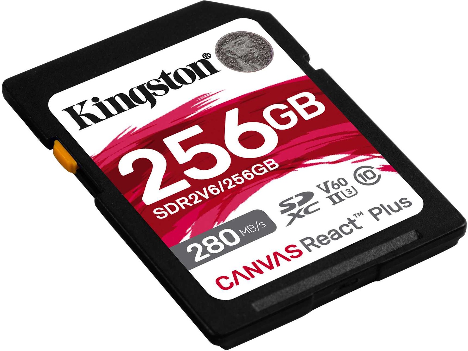 Kingston Canvas React Plus V60 256GB Minneskort