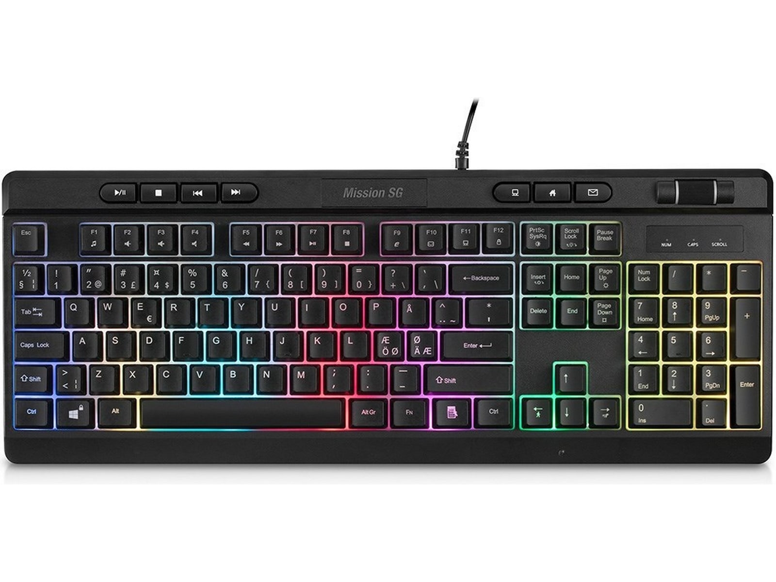 Mission SG GGB 2.3 spelpaket med RGB Gamingpaket