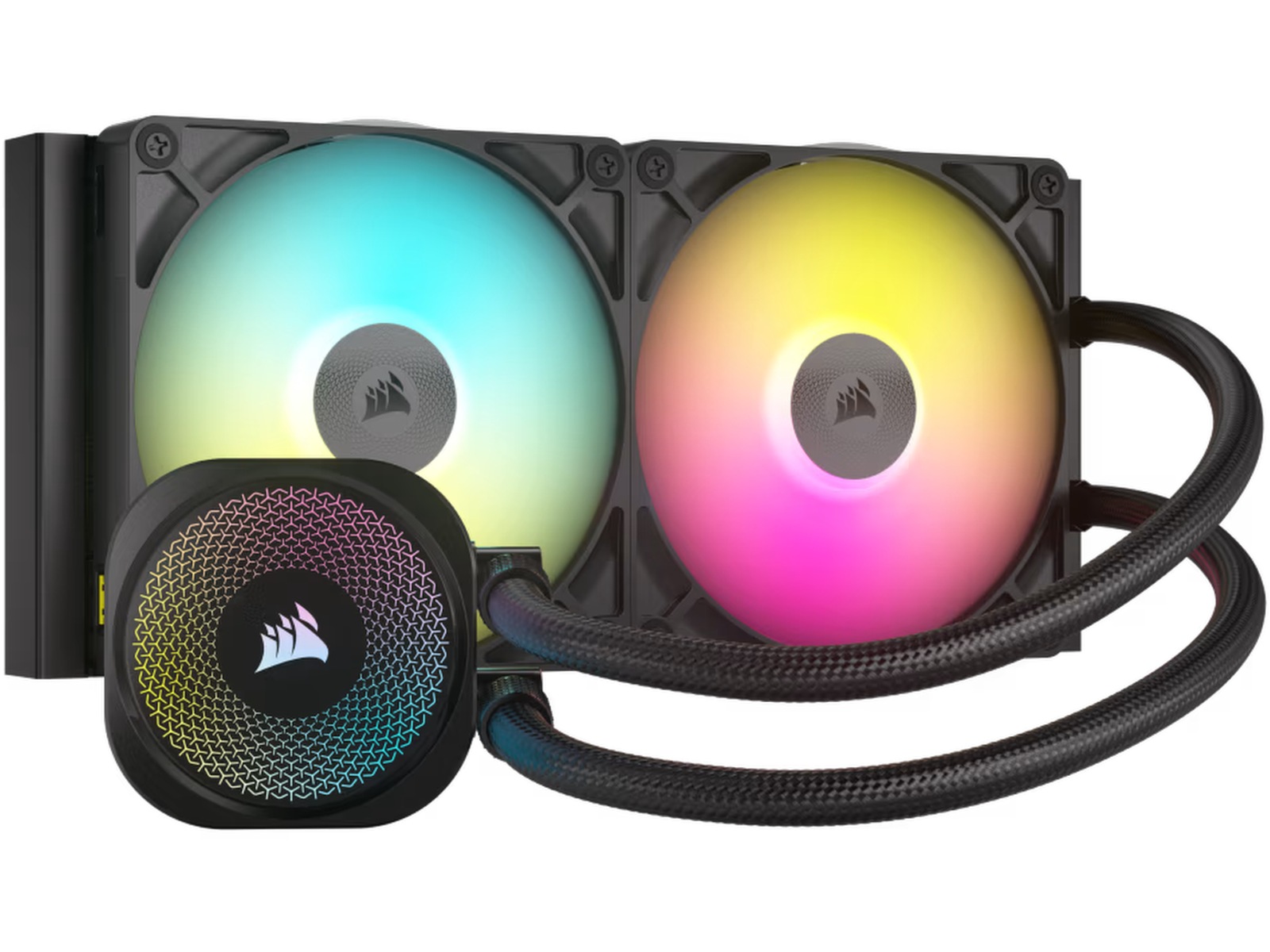 Corsair iCUE LINK Titan 280 RX RGB AIO Kylare (svart) CPU - Vattenkylning