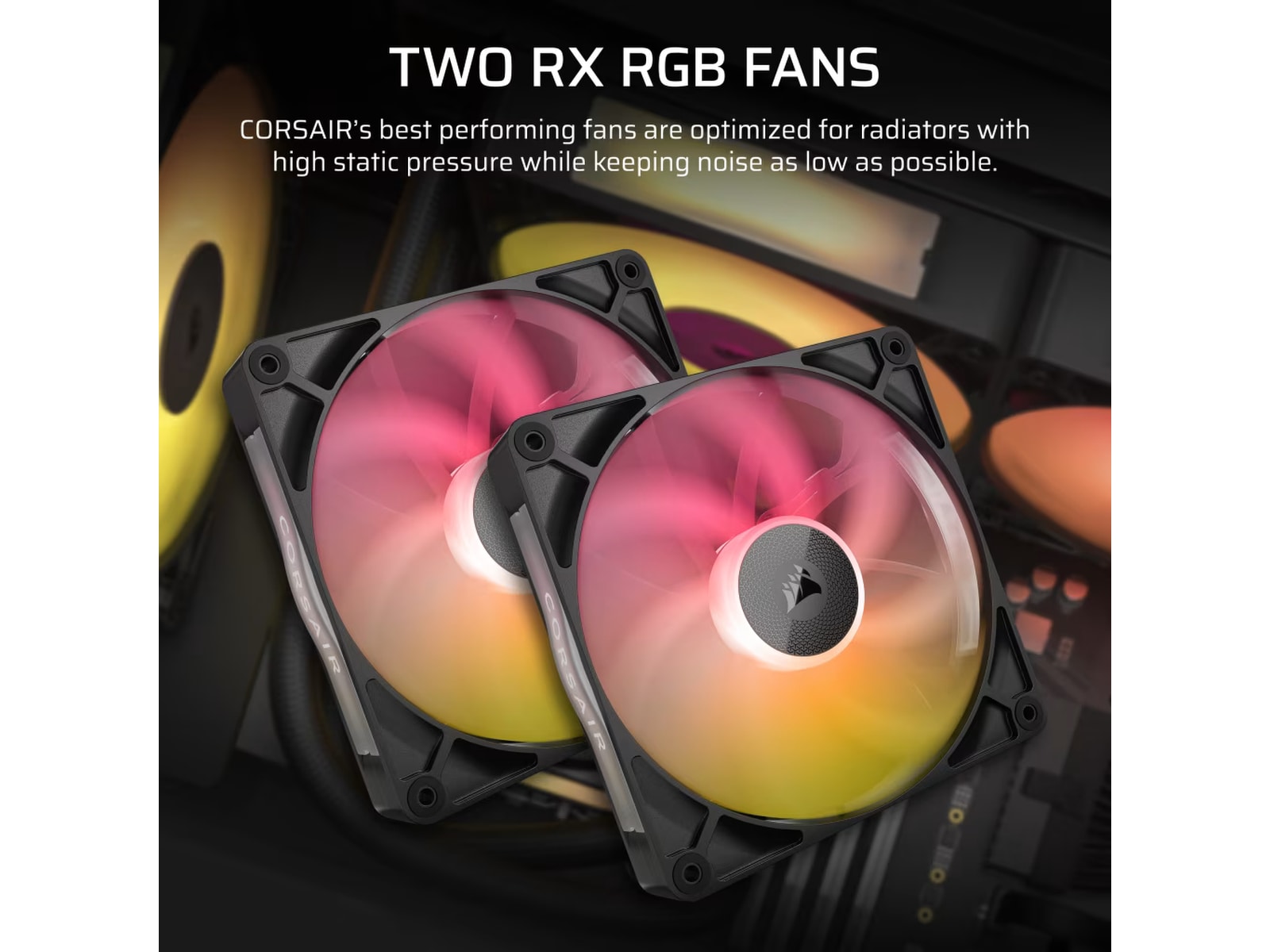 Corsair iCUE LINK Titan 280 RX RGB AIO Kylare (svart) CPU - Vattenkylning