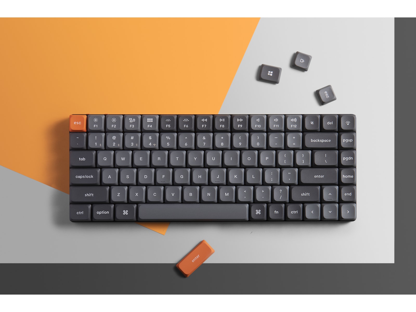 Keychron K3 Max LP Trådlöst tangentbord Brown Switch Gamingtangentbord