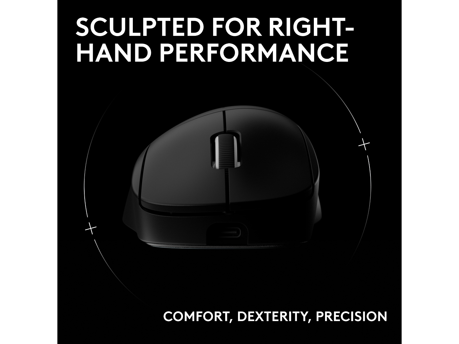 Logitech G Pro X Superlight 2 DEX trådlös gamingmus (svart) Gamingmus