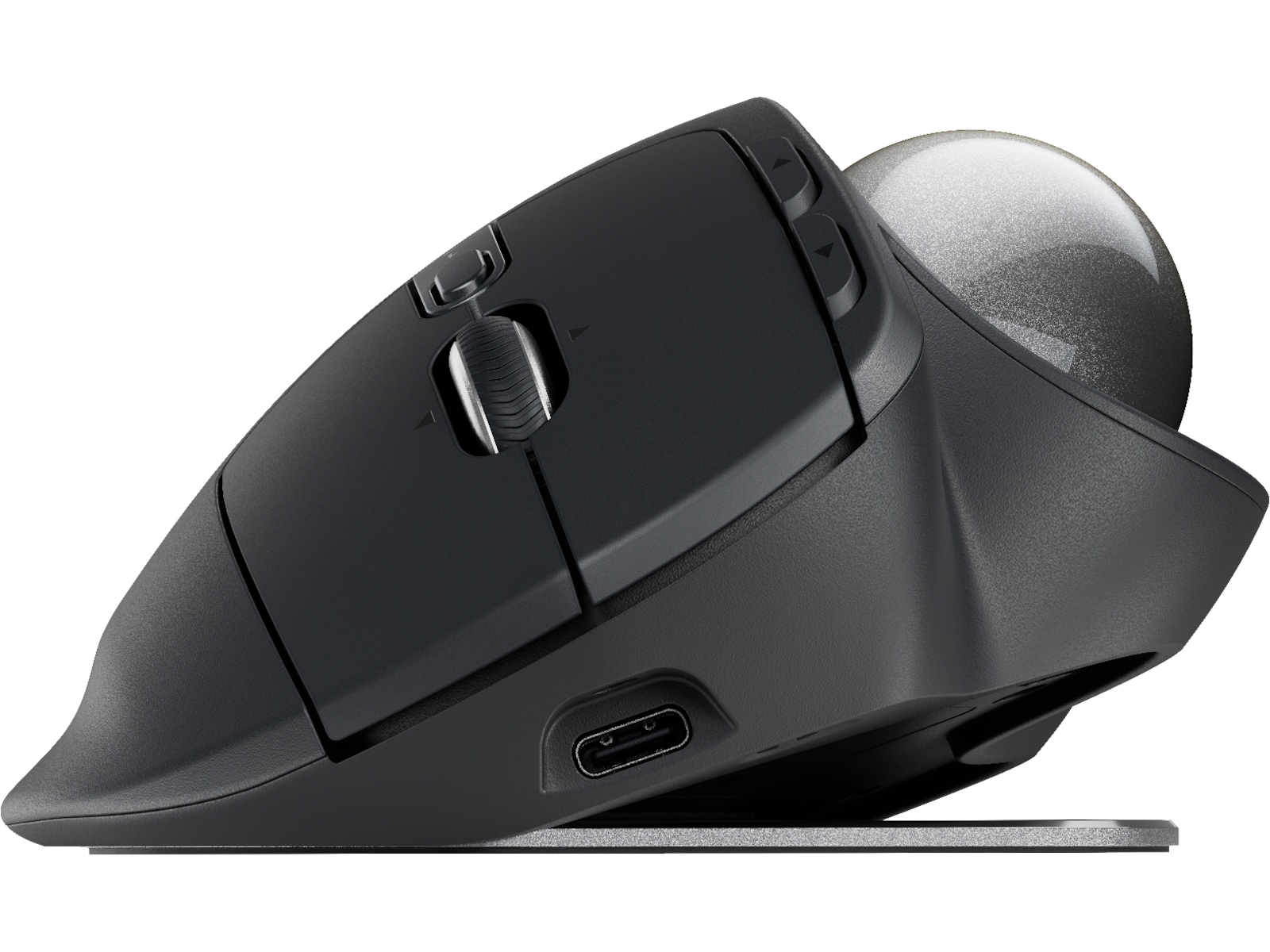 Logitech MX Ergo S Advanced Trådlösmus Trackball (graphite) Ergonomi