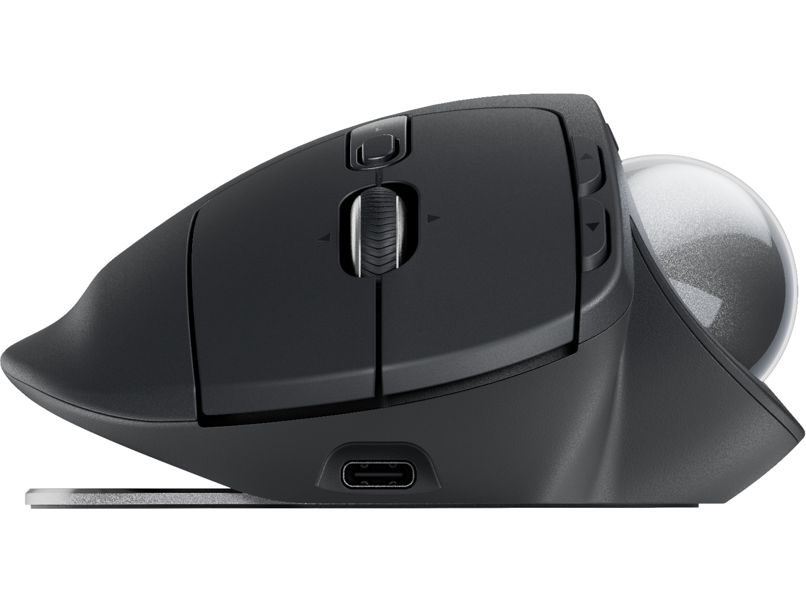 Logitech MX Ergo S Advanced Trådlösmus Trackball (graphite) Ergonomi