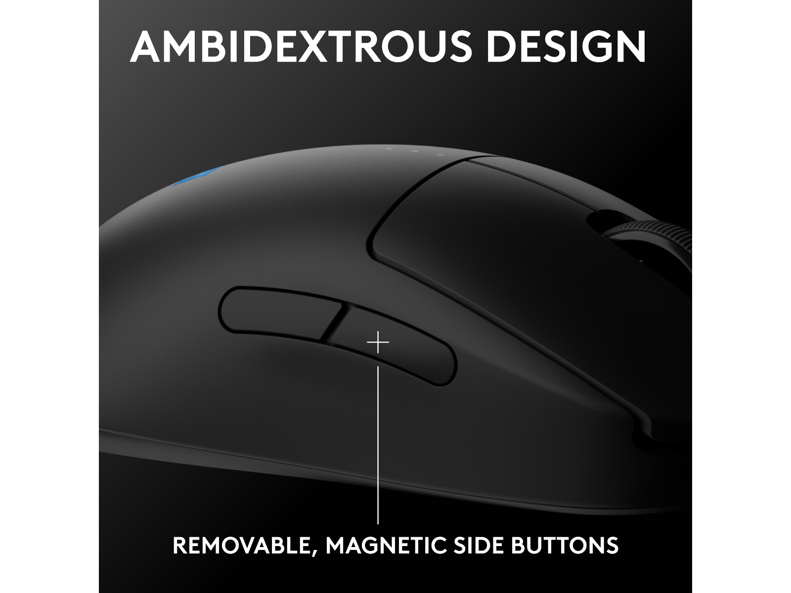 Logitech PRO 2 Lightspeed Trådlös Gamingmus (svart) Gamingmus