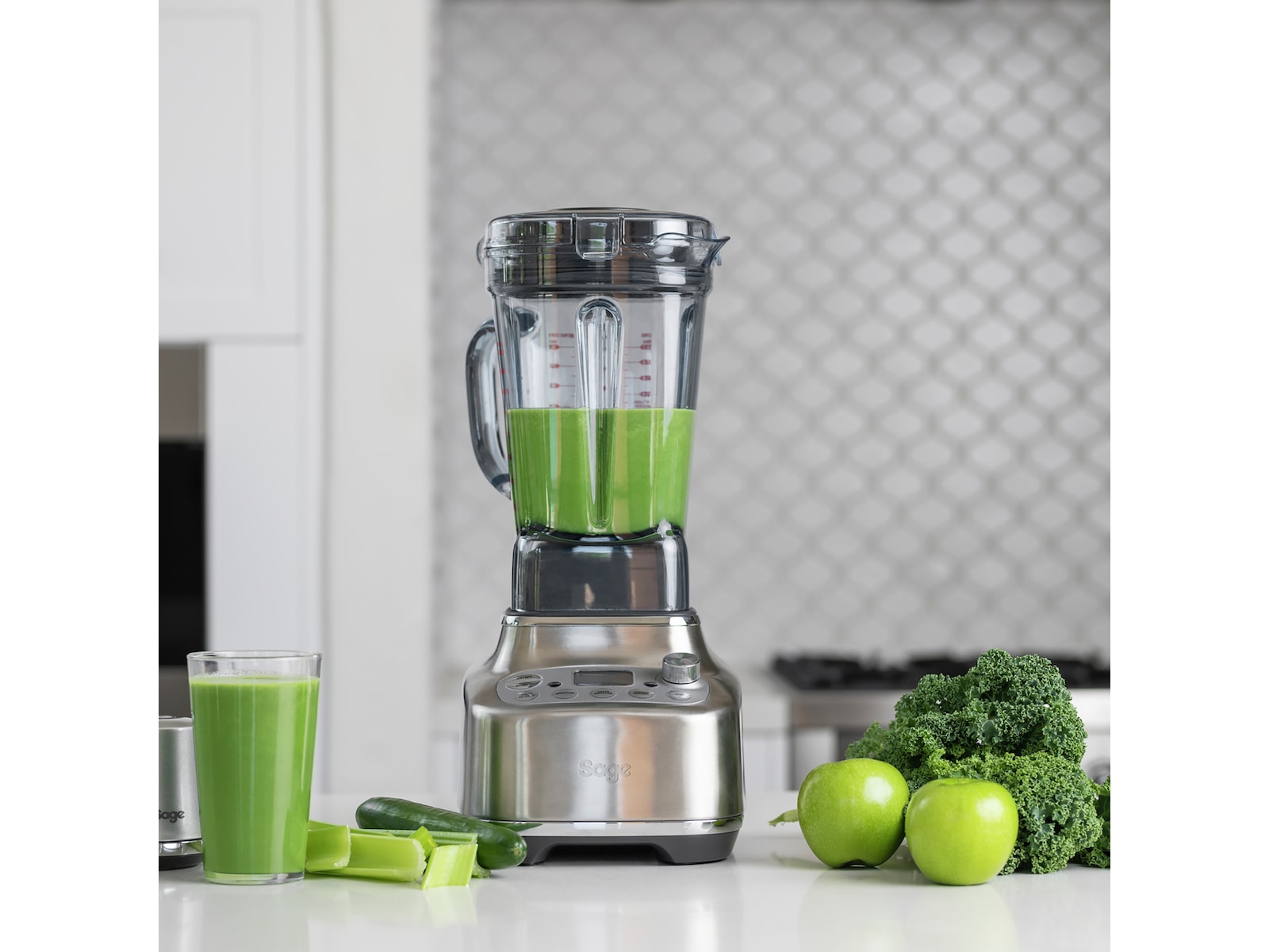 Sage Super Q Blender (borstat stål) Blenders