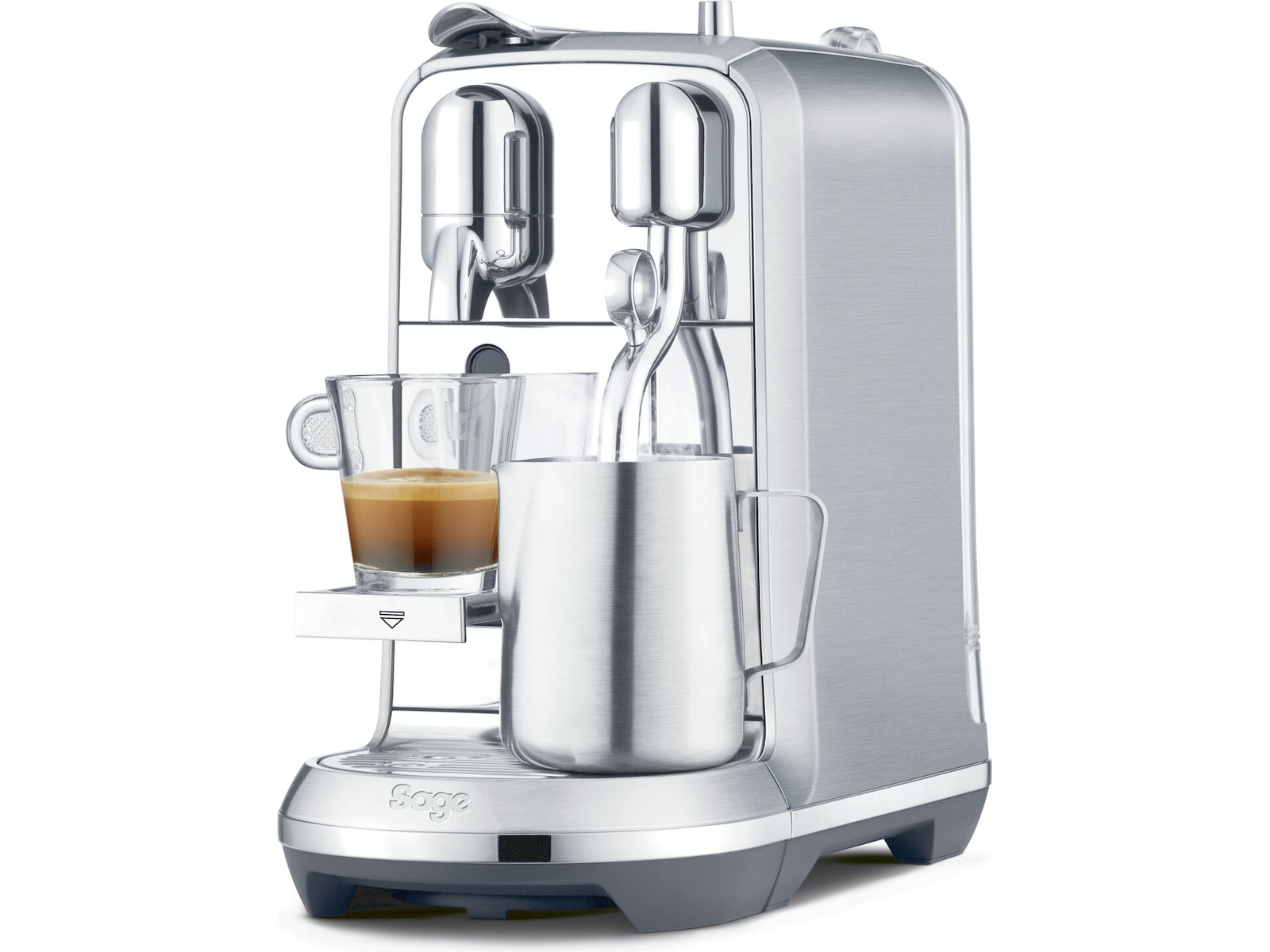 Sage Creatista Plus Nespresso-maskin (borstat stål) Kapselmaskiner