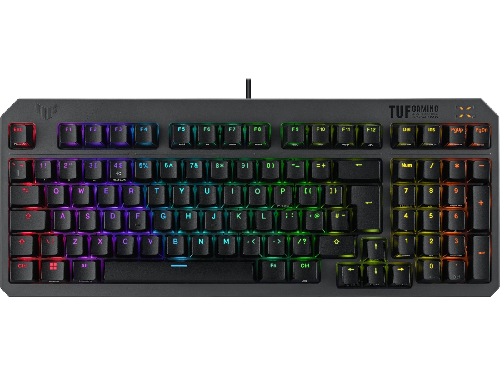 ASUS TUF Gaming K3 Gen II Gamingtangentbord (svart) Gamingtangentbord