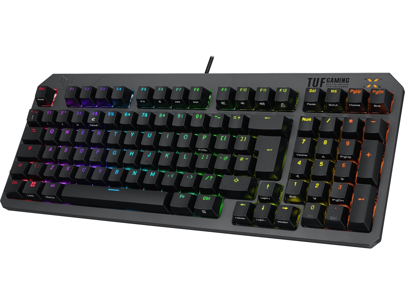 ASUS TUF Gaming K3 Gen II Gamingtangentbord (svart) Gamingtangentbord