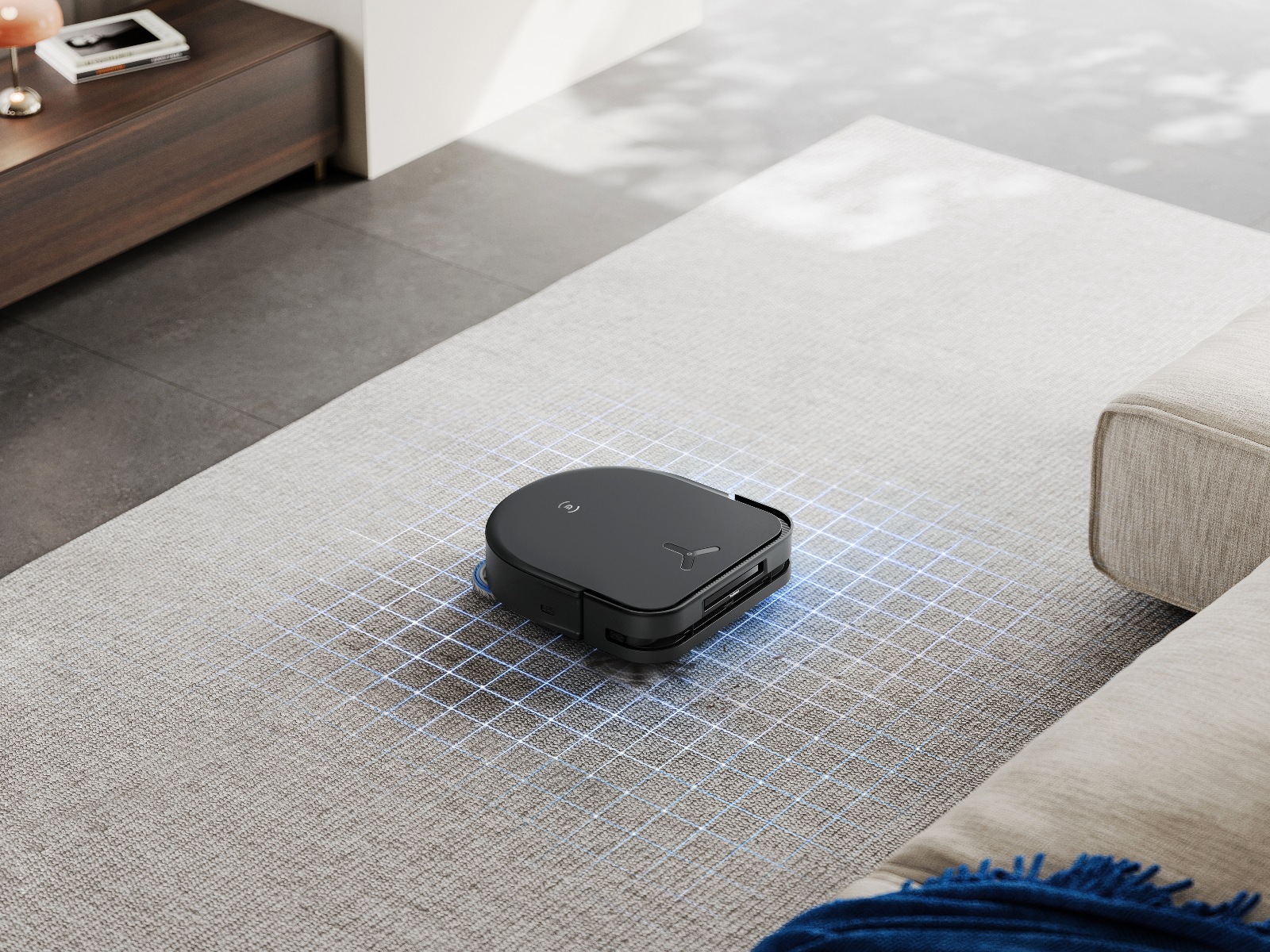 Ecovacs Deebot X5 OMNI robotdammsugare (svart) Robotdammsugare