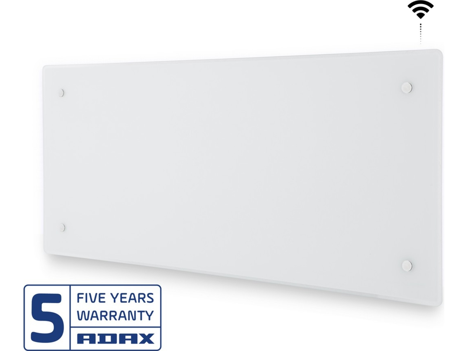 Adax Clea WiFi Glas Panelelement 1200W (vit) Panelelement