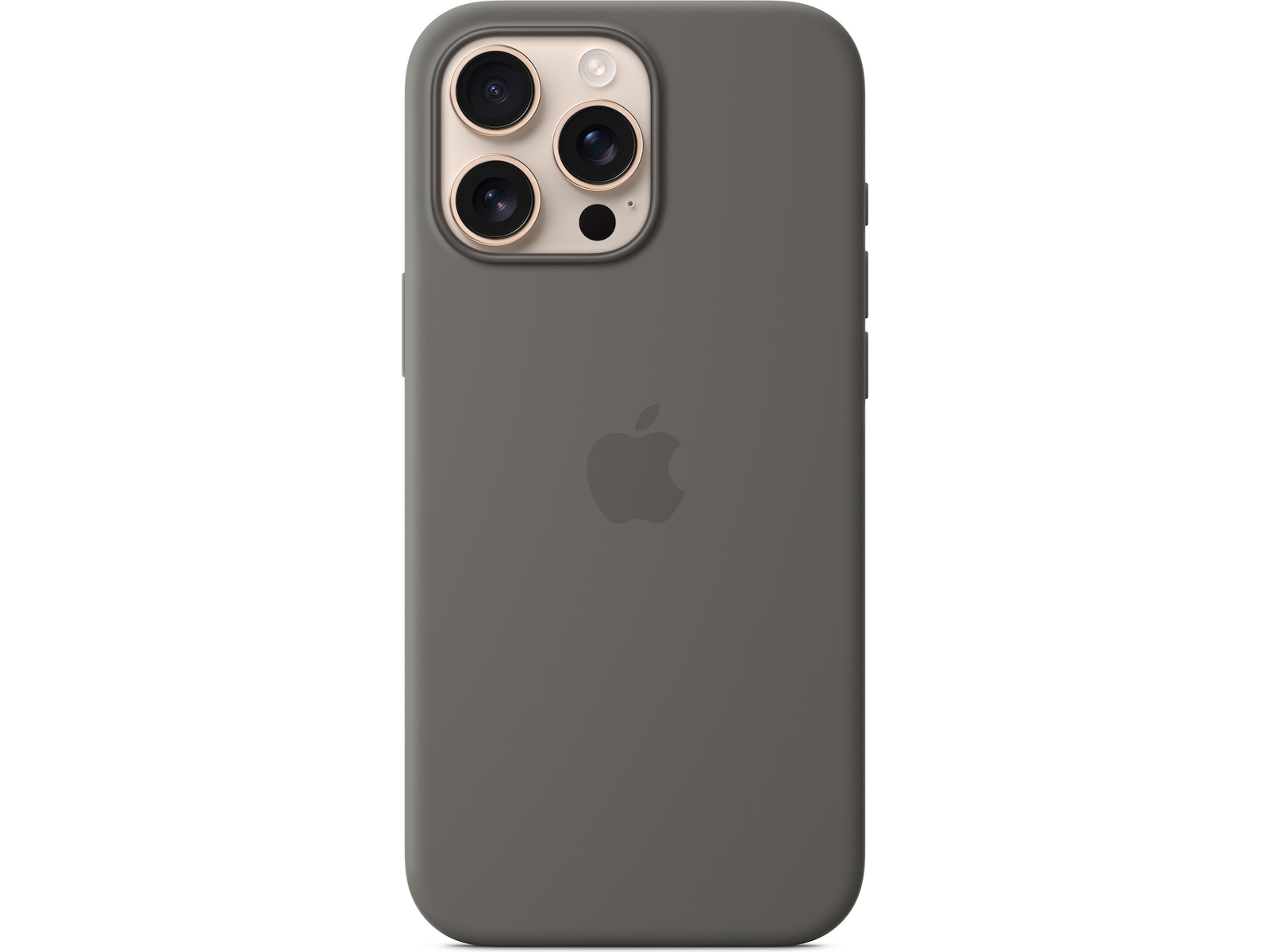 Apple iPhone 16 Pro Max Silikonskal (granitgrå) Mobilskal
