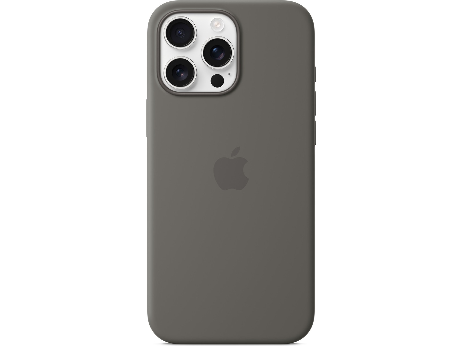 Apple iPhone 16 Pro Max Silikonskal (granitgrå) Mobilskal