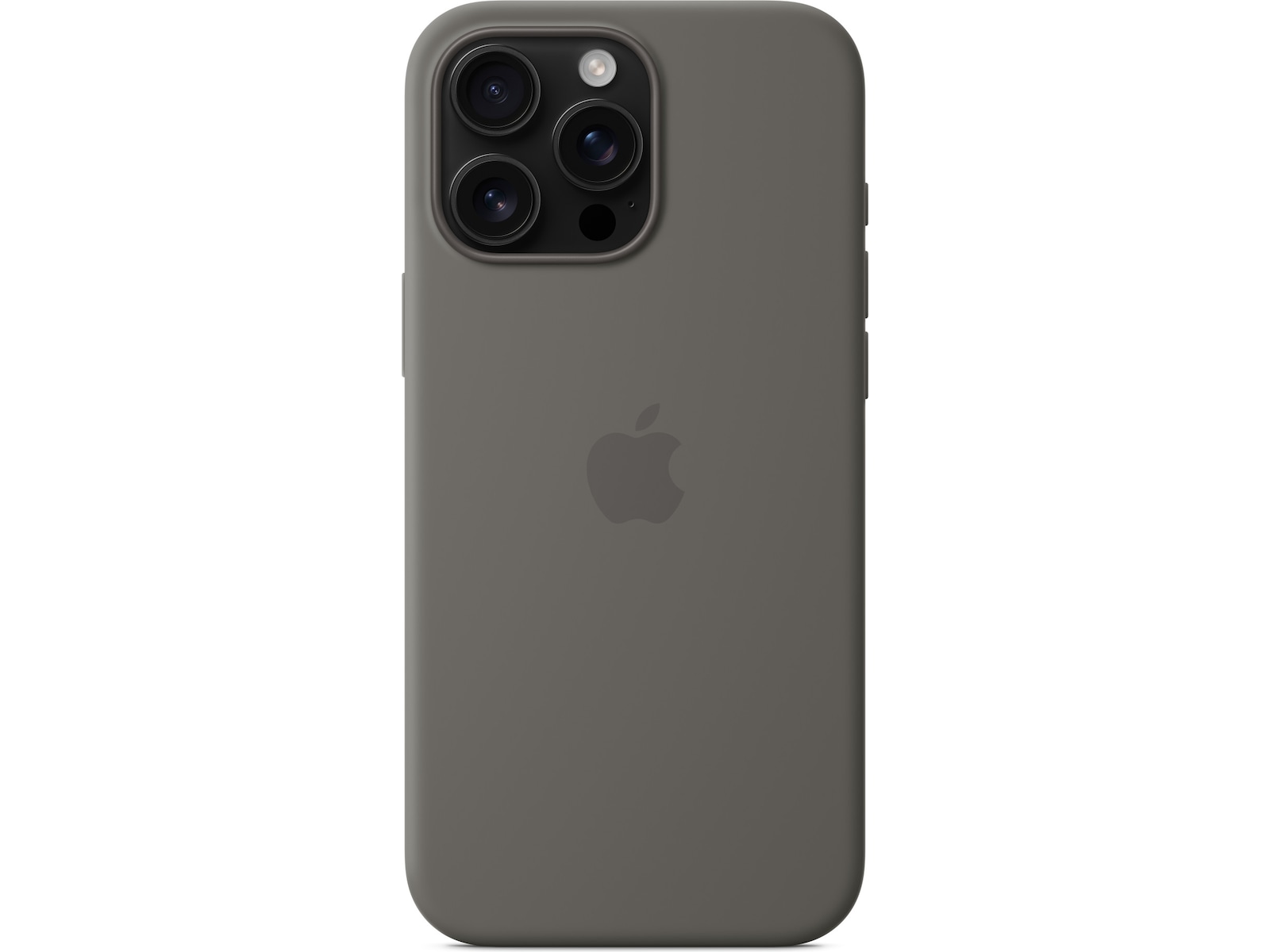 Apple iPhone 16 Pro Max Silikonskal (granitgrå) Mobilskal