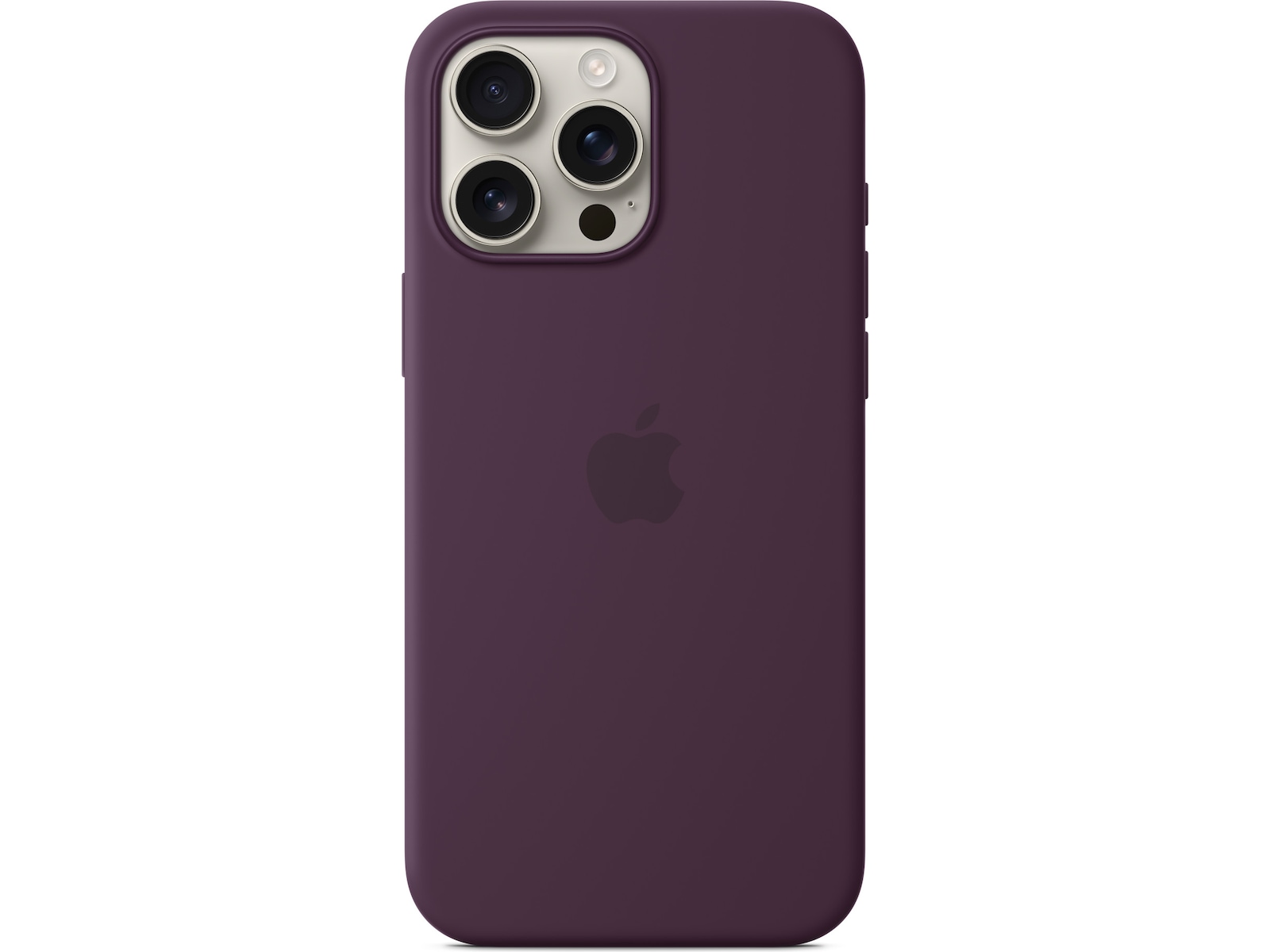 Apple iPhone 16 Pro Max Silikonskal (plommon) Mobilskal