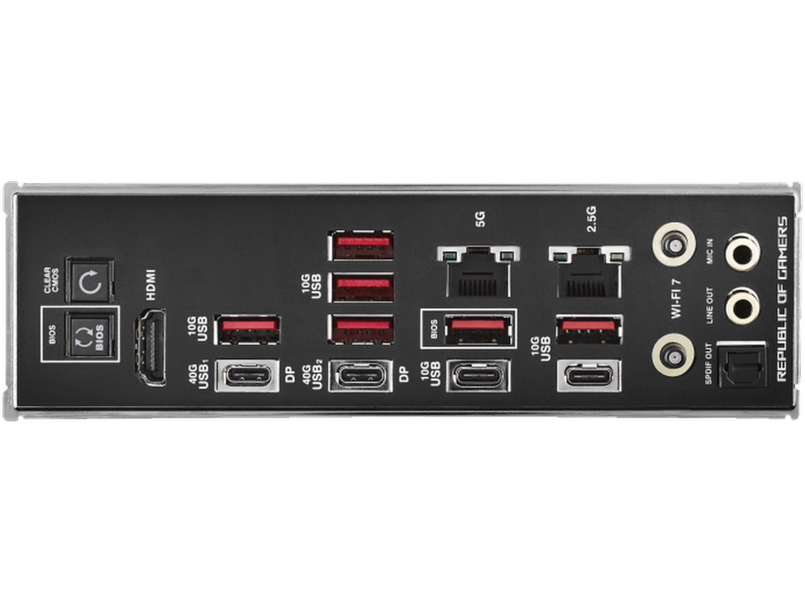 ASUS ROG Crosshair X870E Hero Moderkort AMD Socket