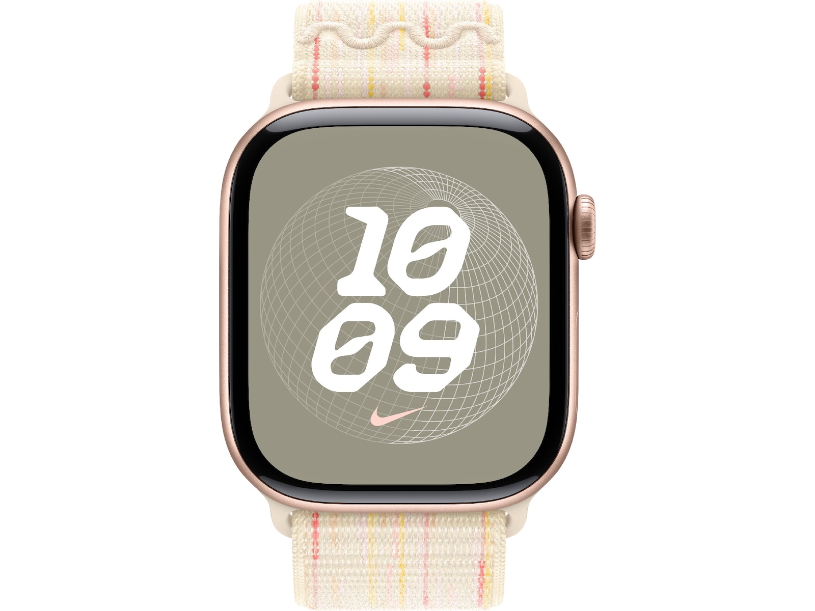Apple Watch 46mm Nike Sport Loop (starlight/pink) Armband