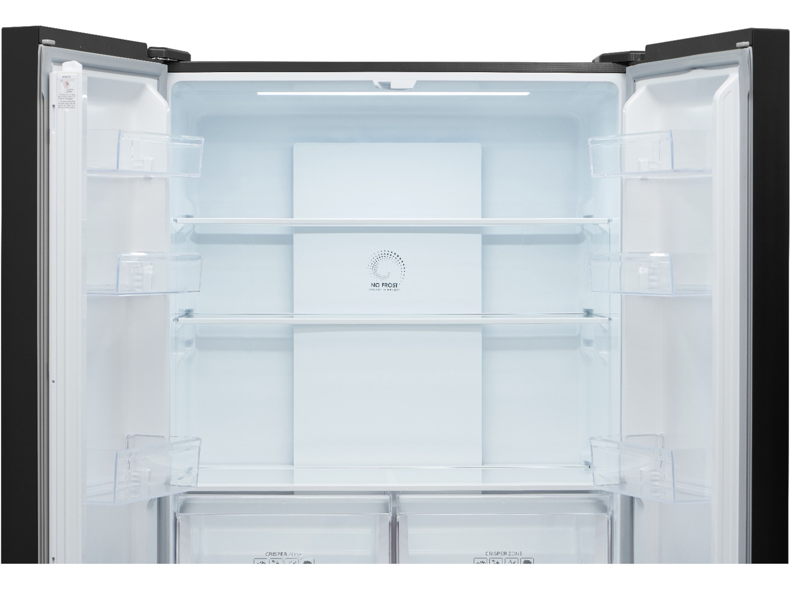 Avant MDR91DI1 Side-by-side kyl- och frysskåp (svart) Side-by-side kylskåp