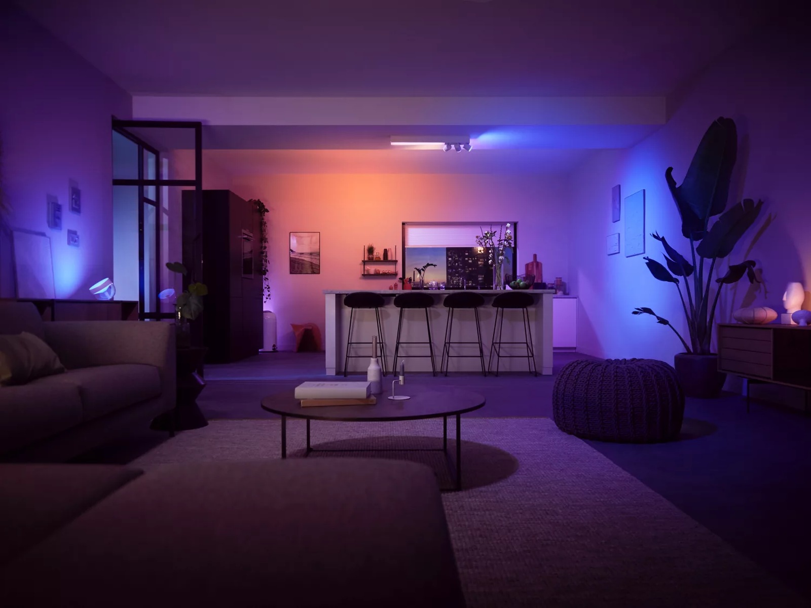 Philips Hue Centris taklampa med 3 spotlights (vit) Taklampa