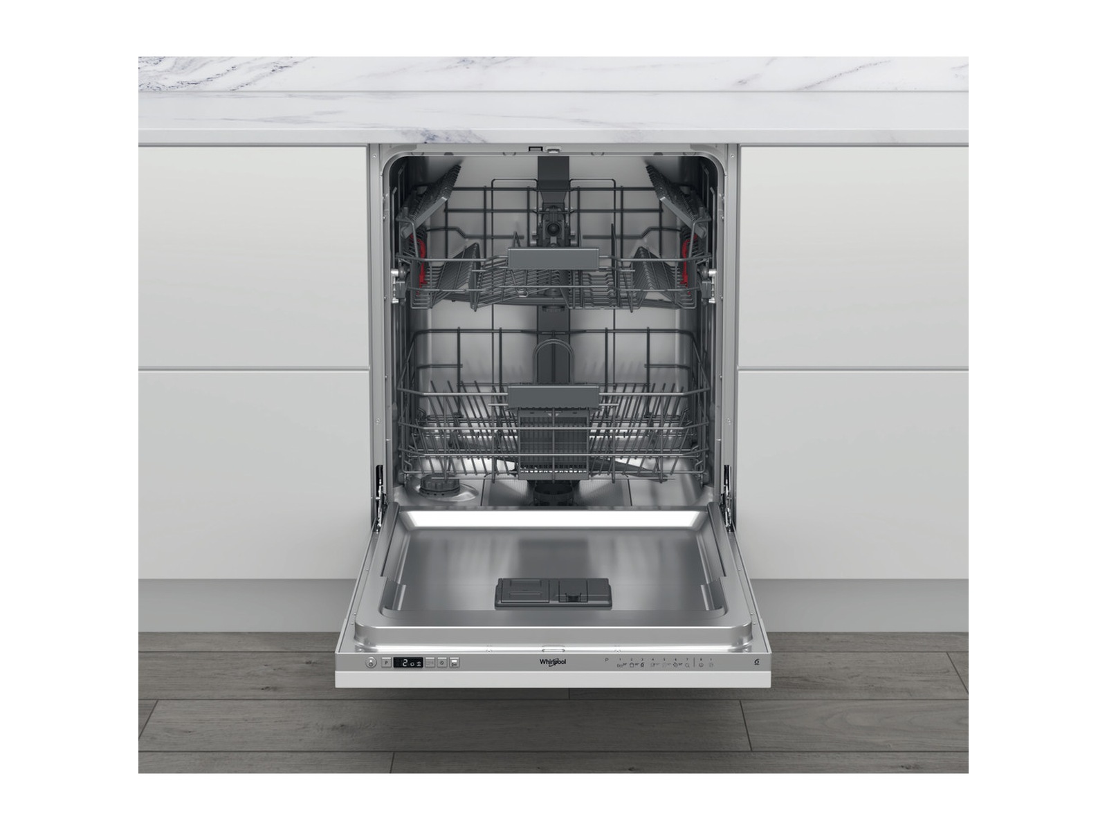 Whirlpool W2I HD524 AS integrerad diskmaskin Integrerad diskmaskin