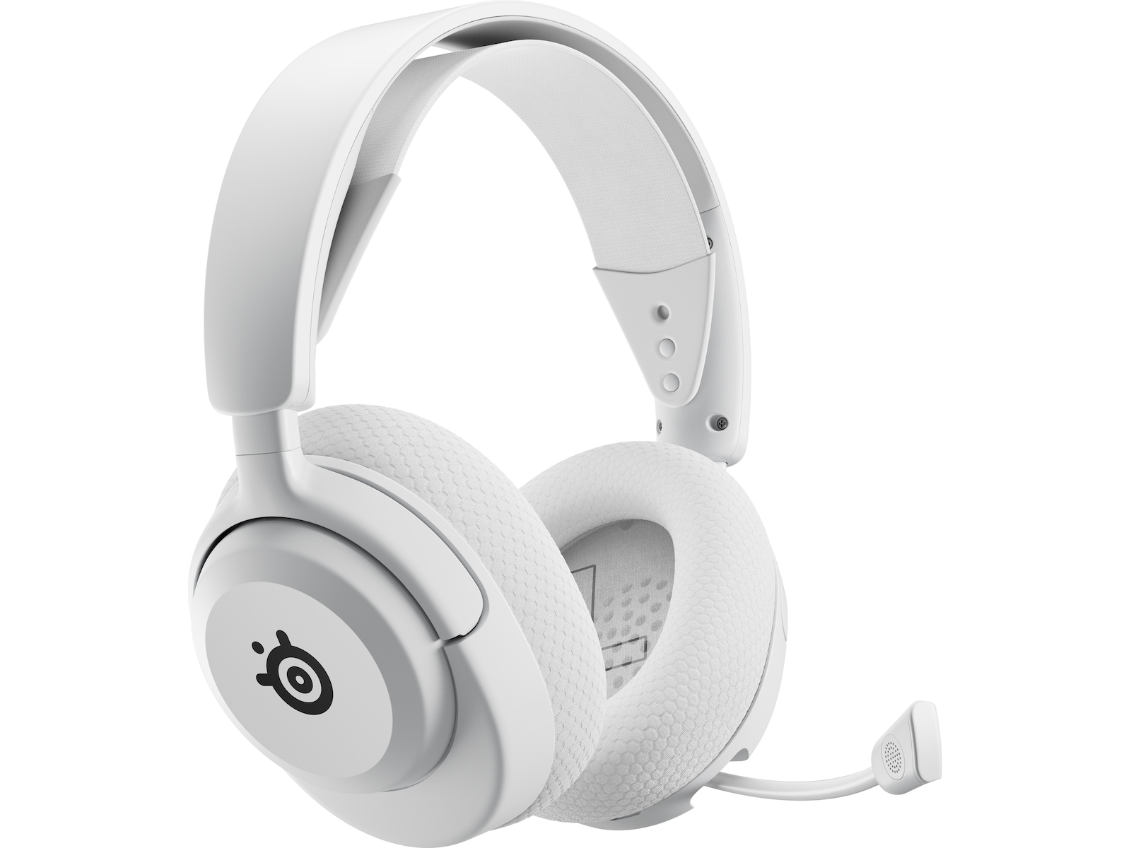 Steelseries Arctis Nova 5 gamingheadset PC (vit) Gamingheadset