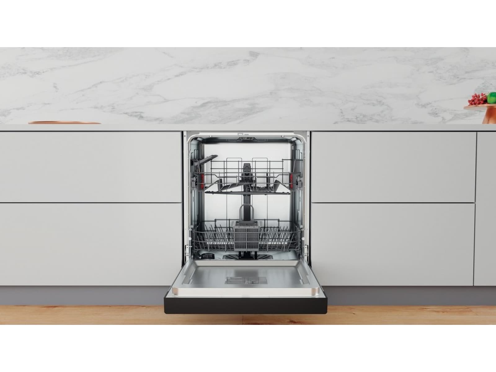 Whirlpool WUE 2B26 X diskmaskin (stål) Underbyggd diskmaskin