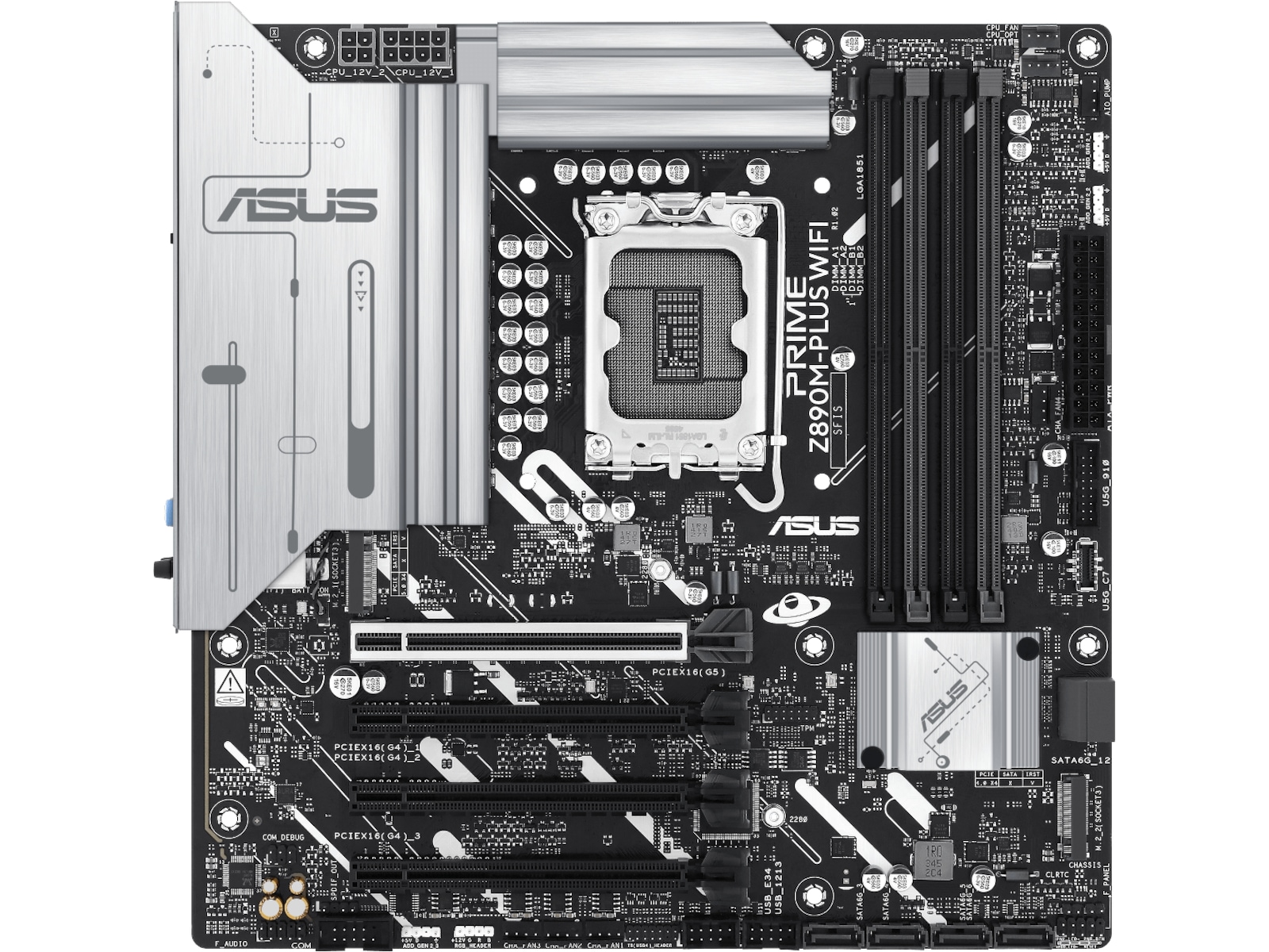 Asus Prime Z890M-PLUS WIFI Moderkort Intel Socket